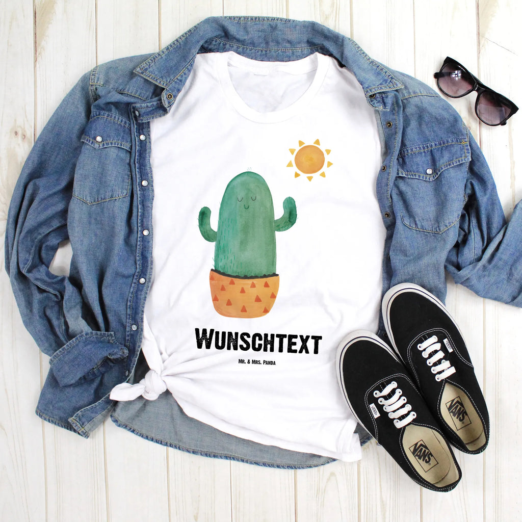 Personalisiertes T-Shirt Kaktus Sonnenanbeter Wunschtext, T-Shirt mit Namen, T-Shirt mit Aufruck, Bedrucken, T-Shirt Personalisiert, Kakteen, Kaktus, Glück, Neustart, Sonne, Motivation, Freundin, Scheidung, Trennung, Sonnenschein, Liebeskummer Geschenk, Ehebruch, Liebeskummer, glücklich, Geschenkidee, Liebe Kaktusliebe