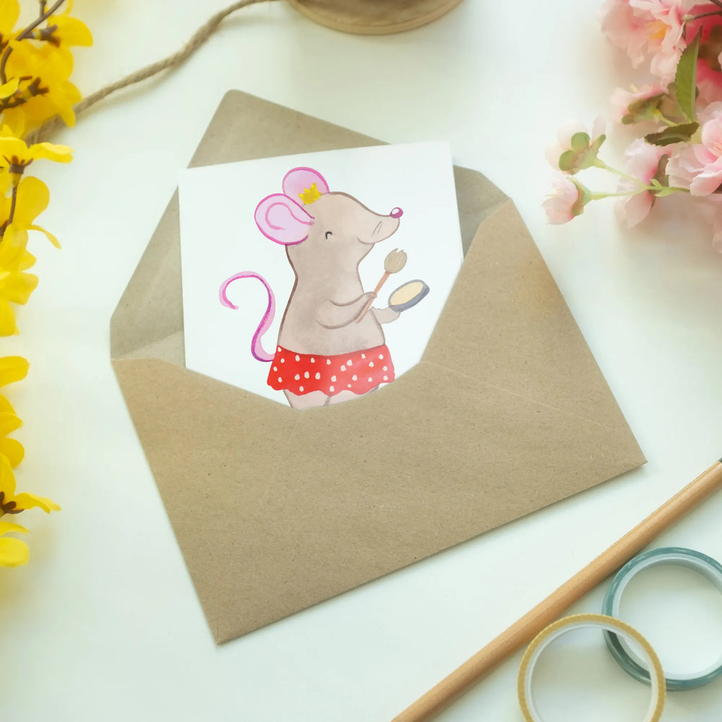 Personalised greetings card Makeup Artist Heart gift, gift idea, best, farewell gift, passing exam, anniversary, retirement, promotion, job start, sayings, funny, profession