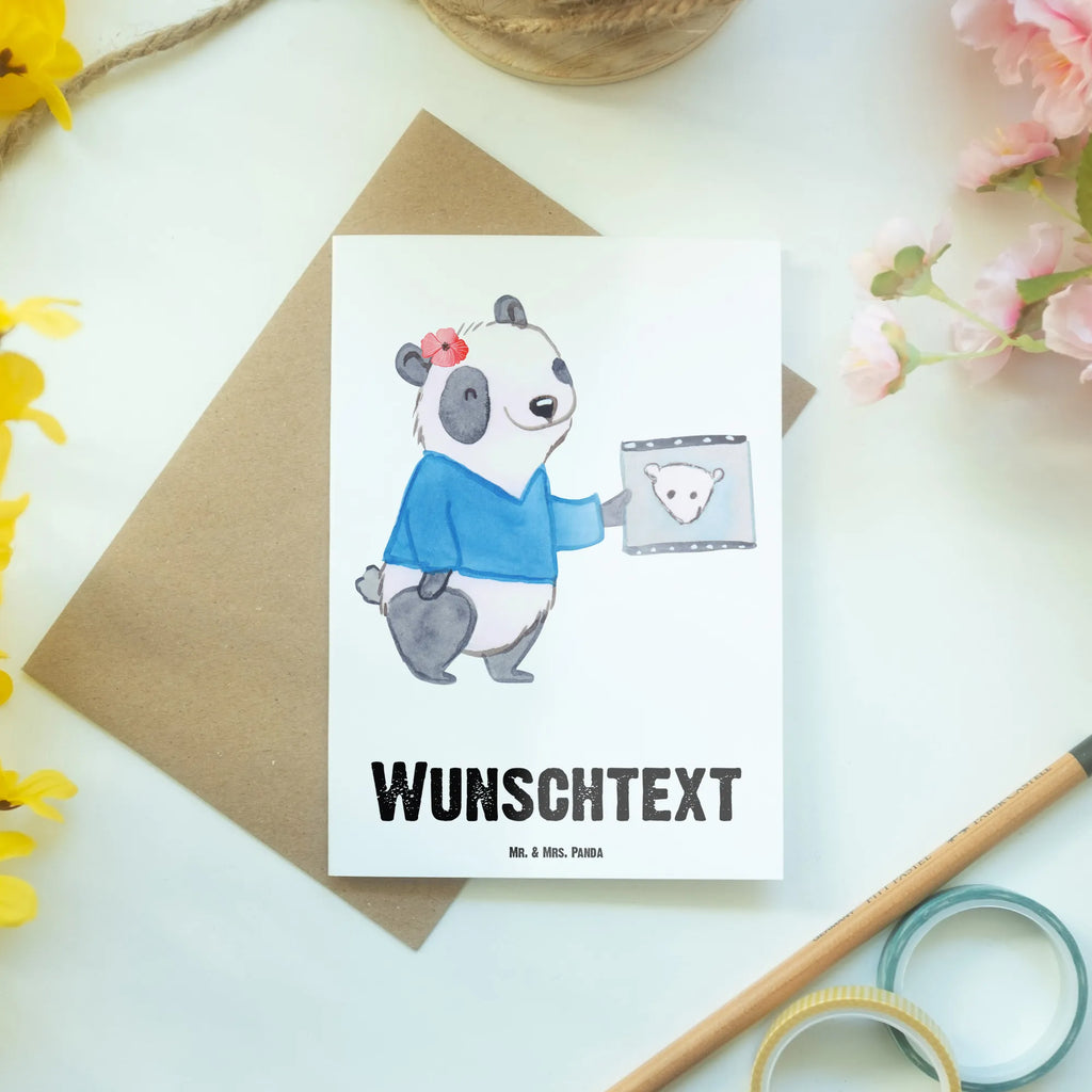 Personalised greetings card Radiology Assistant Heart gift, gift idea, best, farewell gift, passing exam, anniversary, retirement, promotion, job start, sayings, funny, profession