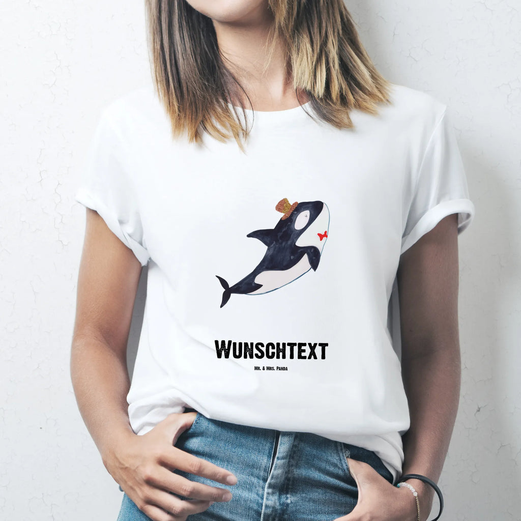 Rozmiar L Personalizowana koszulka Orka cylinder T-Shirt mit Aufruck, Wunschtext, Bedrucken, T-Shirt mit Namen, T-Shirt Personalisiert, Meer, Urlaub, Meerestiere, Konfetti, Orca, Glitzer, Geburtstag, Fest, Glitter, Glückwunsch, Fete, Narwal, Feier