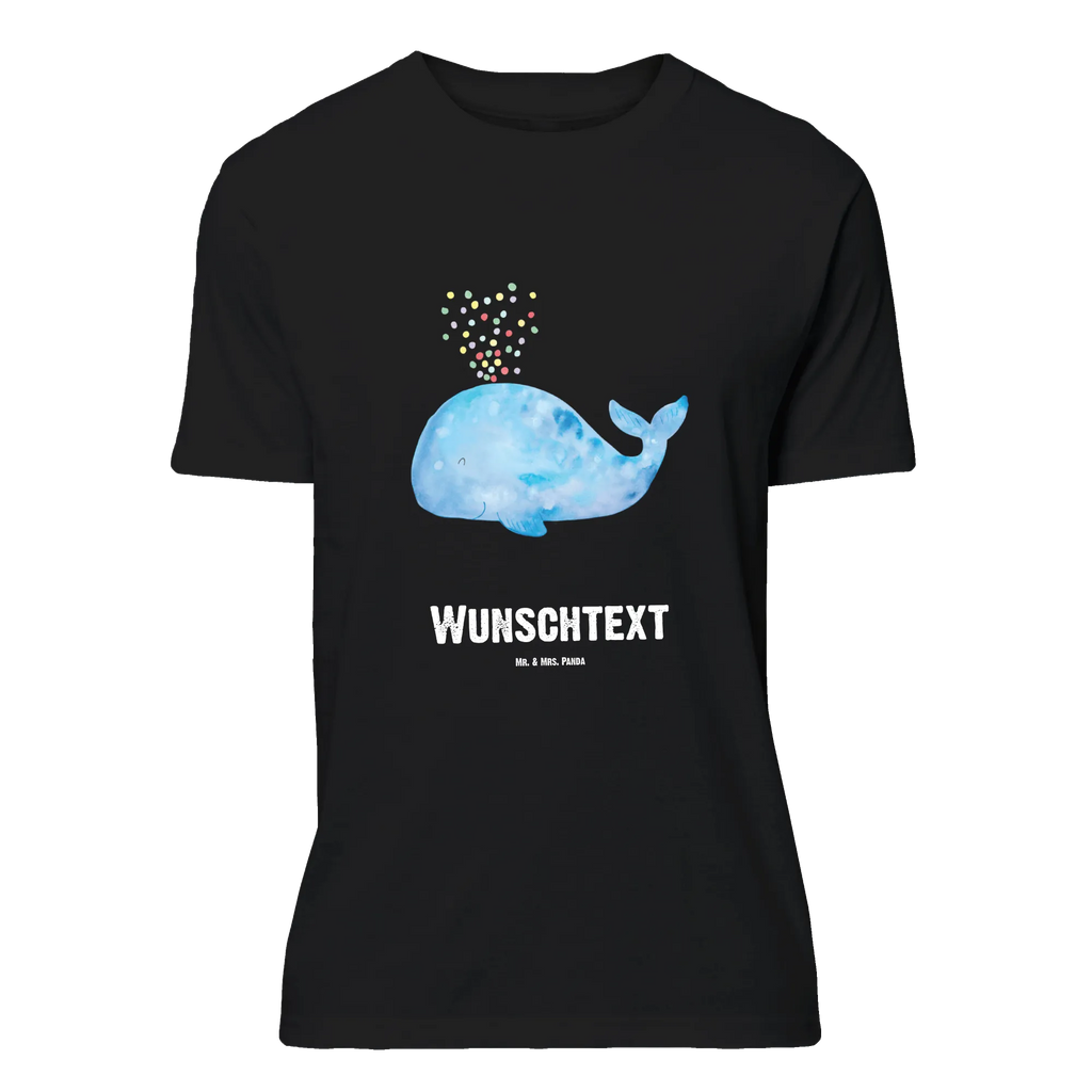 Rozmiar L Personalizowana koszulka wieloryb konfetti T-Shirt mit Namen, Bedrucken, T-Shirt mit Aufruck, Wunschtext, T-Shirt Personalisiert, Meer, Urlaub, Meerestiere, Geburtstag, Trennung, Wale, Motivation, Diät, Abnehmen, Wal, Neustart, Neuanfang, Konfetti, Lebensabschnitt