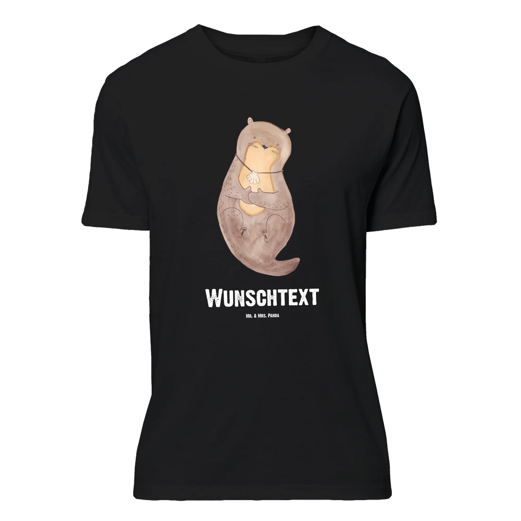 Personalised T-Shirt otter shell Frauen, Wunschtext, Bedrucken, T-Shirt mit Aufruck, T-Shirt mit Namen, Männer, T-Shirt Personalisiert, Otter, Fischotter, Seeotter, Tagträumen, träumen, Motivation, Büro, Otterliebe, grübeln