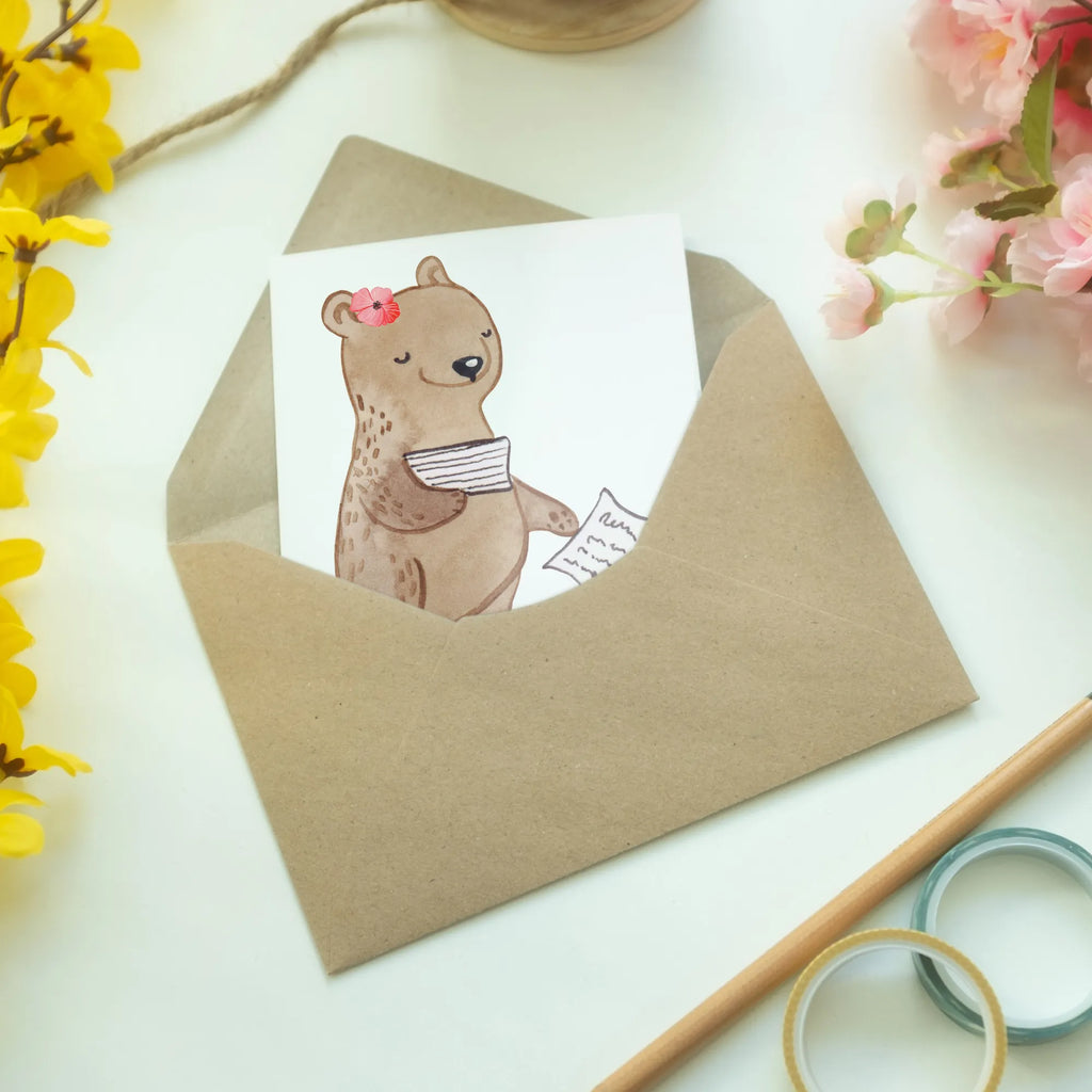 Personalised greetings card Tax advisor Heart gift, gift idea, best, farewell gift, passing exam, anniversary, retirement, promotion, job start, sayings, funny, profession