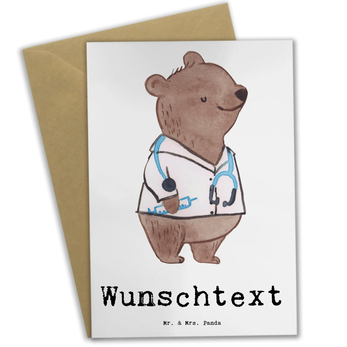 Personalised greetings card Doctor heart gift, gift idea, best, farewell gift, passing exam, anniversary, retirement, promotion, job start, sayings, funny, profession