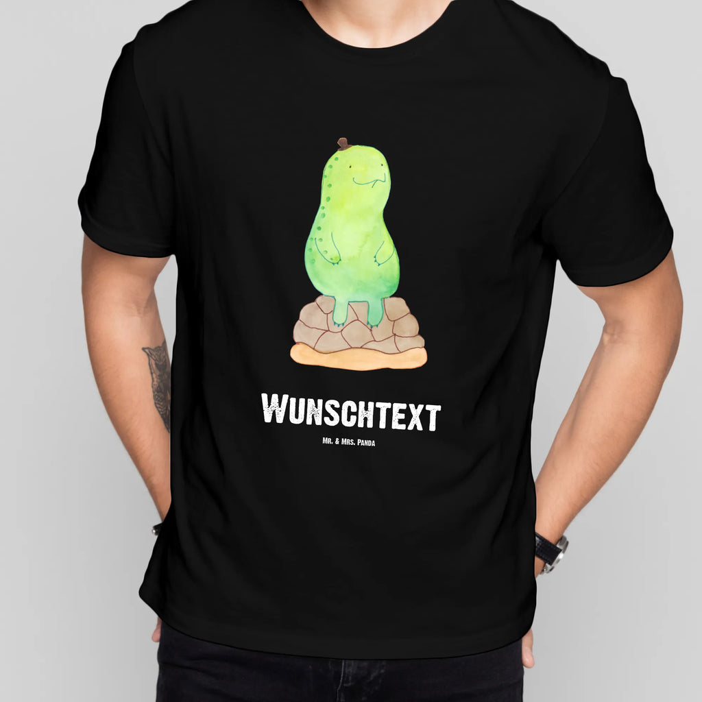 Rozmiar L Personalizowana koszulka żółw Przerwa Wunschtext, Bedrucken, Männer, T-Shirt mit Aufruck, T-Shirt mit Namen, T-Shirt Personalisiert, Frauen, Schildkröte, Entschleunigen, Achtsamkeit, achtsam