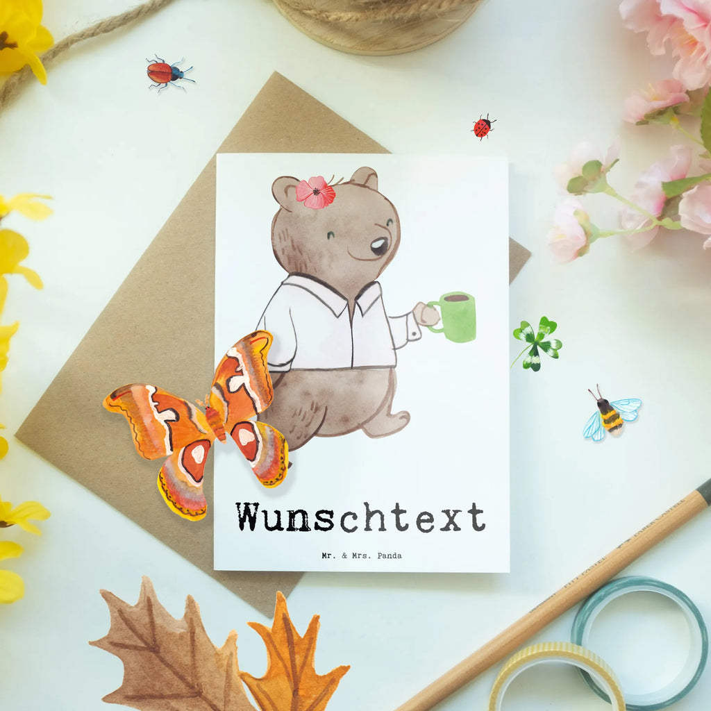 Personalised greetings card trainer Heart gift, gift idea, best, farewell gift, passing exam, anniversary, retirement, promotion, job start, sayings, funny, profession