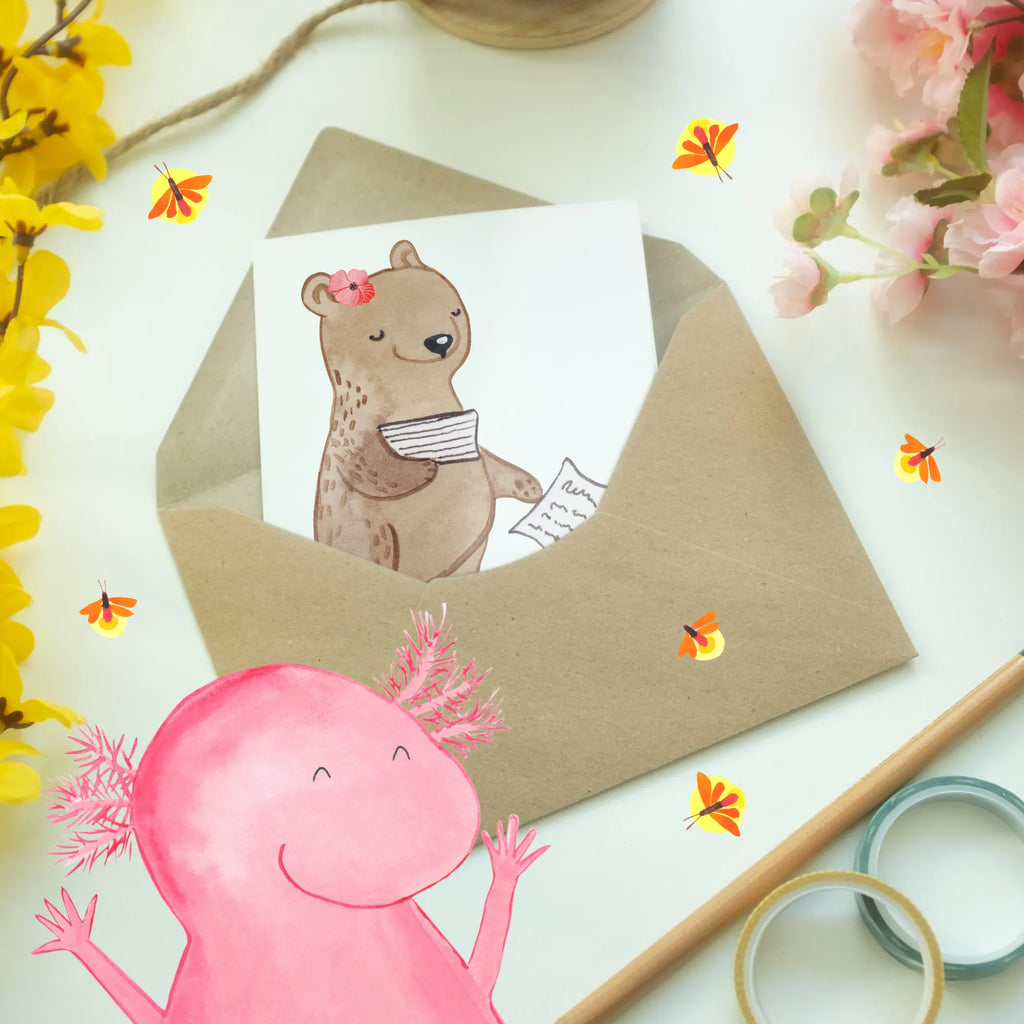 Personalised greetings card insolvency administrator heart gift, gift idea, best, farewell gift, passing exam, anniversary, retirement, promotion, job start, sayings, funny, profession