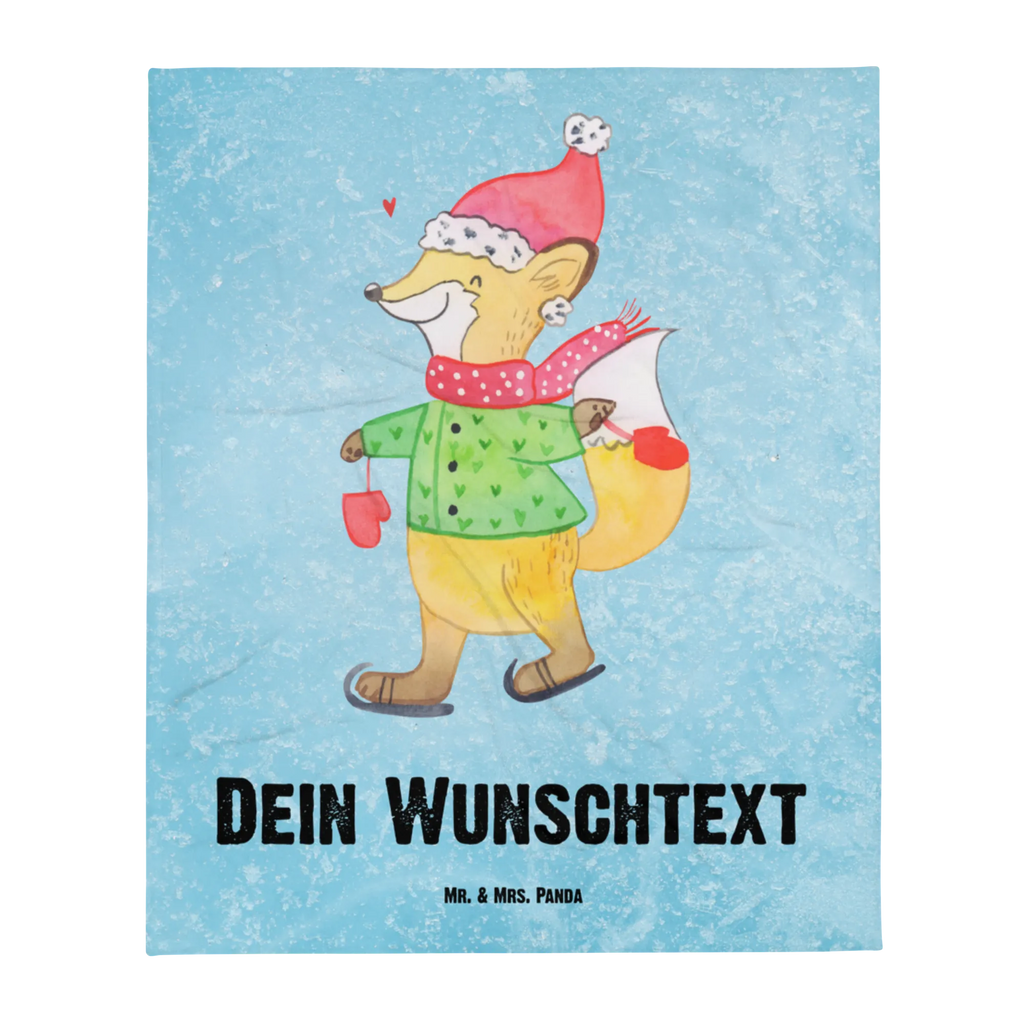 Personalised blanket Fox skates custom blanket, custom throw blanket, personalized quilt, fleece blanket with name, personalized fleece, custom printed blanket, personalized throw, monogrammed blanket, blanket with name, photo blanket, Winter, Christmas, Christmas time, snow, winter, christmas present, christmas time, christmas tree, christmas days, christmas, fir tree, santa claus, christmas eve