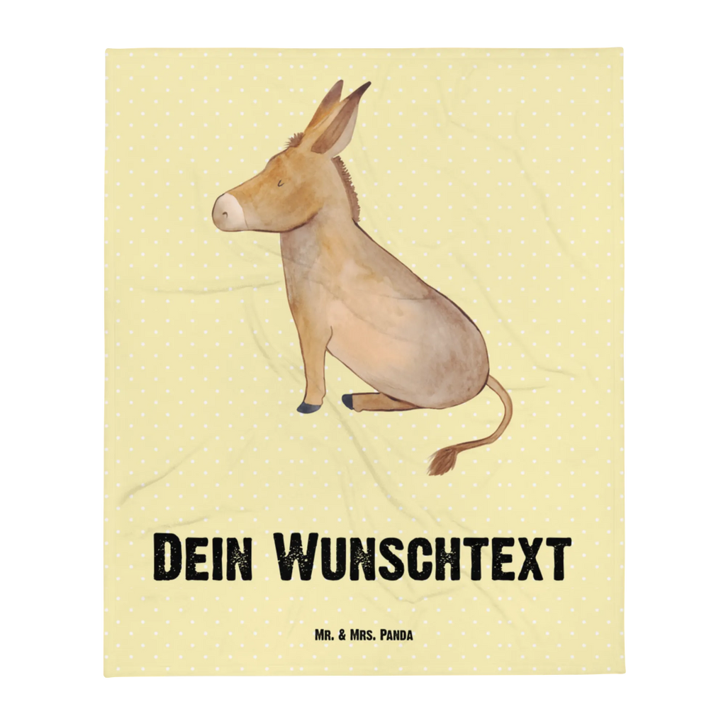 Personalised blanket Donkey custom printed blanket, monogrammed blanket, personalized quilt, personalized throw, custom blanket, personalized fleece, fleece blanket with name, blanket with name, custom throw blanket, photo blanket, small animals, cute, funny, cute animal motives, hand drawn, small world, funny sayings, good mood, happy, gifts, gift ideas, special gifts, animal lover, card, goal, Donkey, happiness in life, courage, wisdom, aim in life, courage to face life