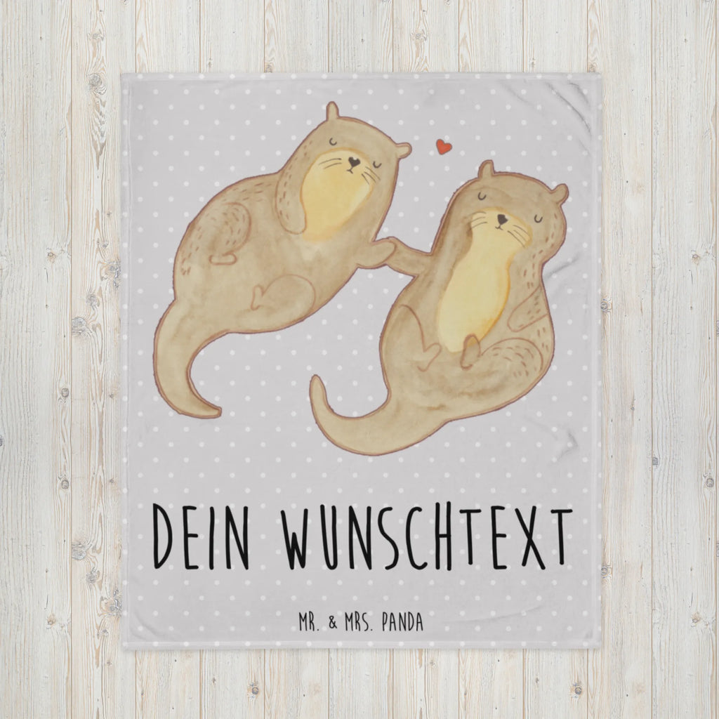 Personalised blanket otter holding hands monogrammed blanket, photo blanket, fleece blanket with name, personalized throw, personalized fleece, custom printed blanket, personalized quilt, blanket with name, custom throw blanket, custom blanket, otter, marten, sea otter, European otter, water mammal, aquatic animal, baby otter, predator, water, otter gifts, animal lover, gift ideas for animal lovers, animal, mammal, water animal, gifts for people in love, Otter Sea Otter Lake Otter