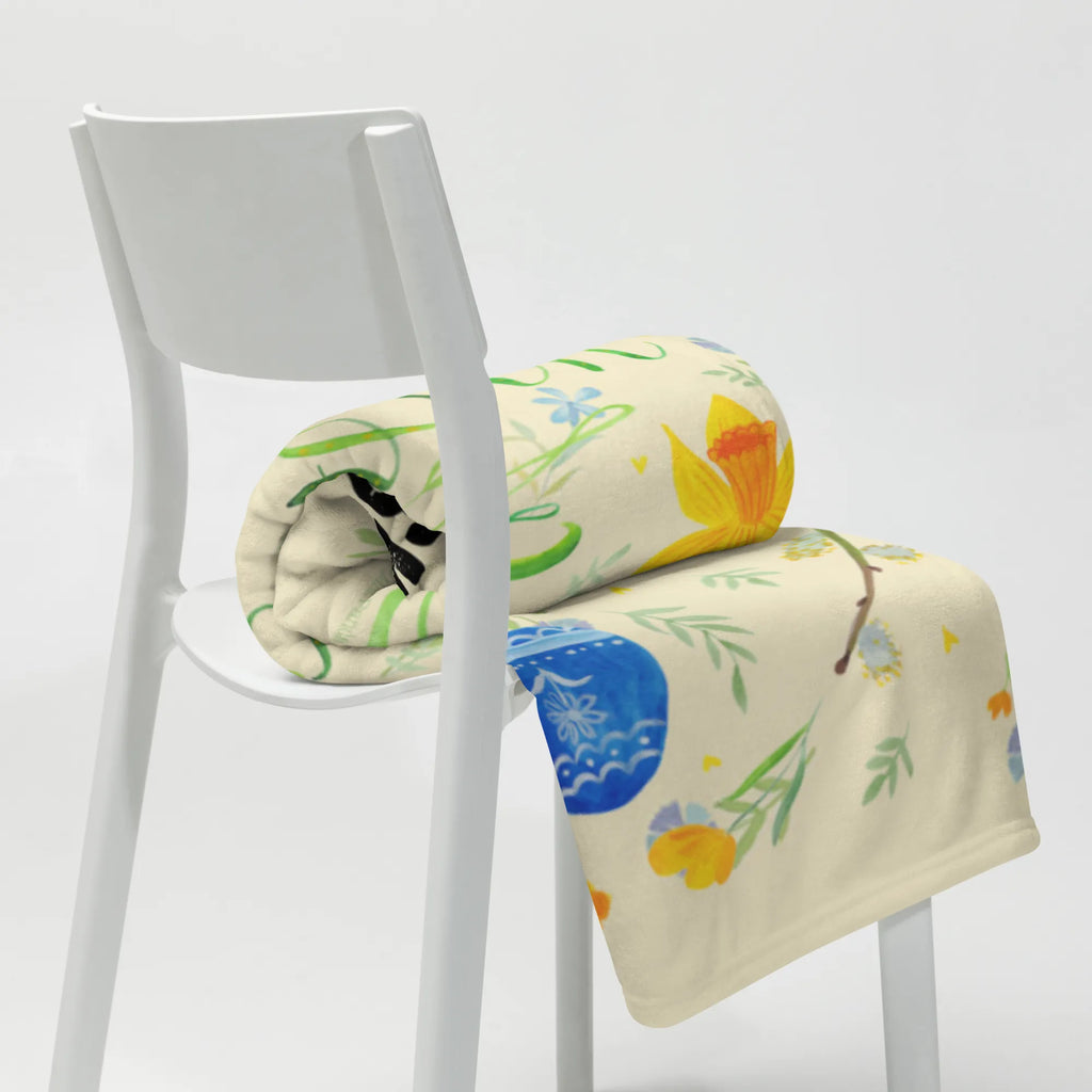Personalisierte Decke Frohe Ostern Decke bedrucken, Personalisierte Decke, Kuscheldecke bedrucken, Decke mit Namen, Kuscheldecke mit Namen, Ostern, Osterhase, Ostergeschenke, Osternest, Osterdeko, Geschenke zu Ostern, Ostern Geschenk, Ostergeschenke Kinder, Ostern Kinder, Ostergrüße, Weidenkätzchen. Lettering, bemalte Ostereier, Osterei, Frohe Ostern, Osterblume