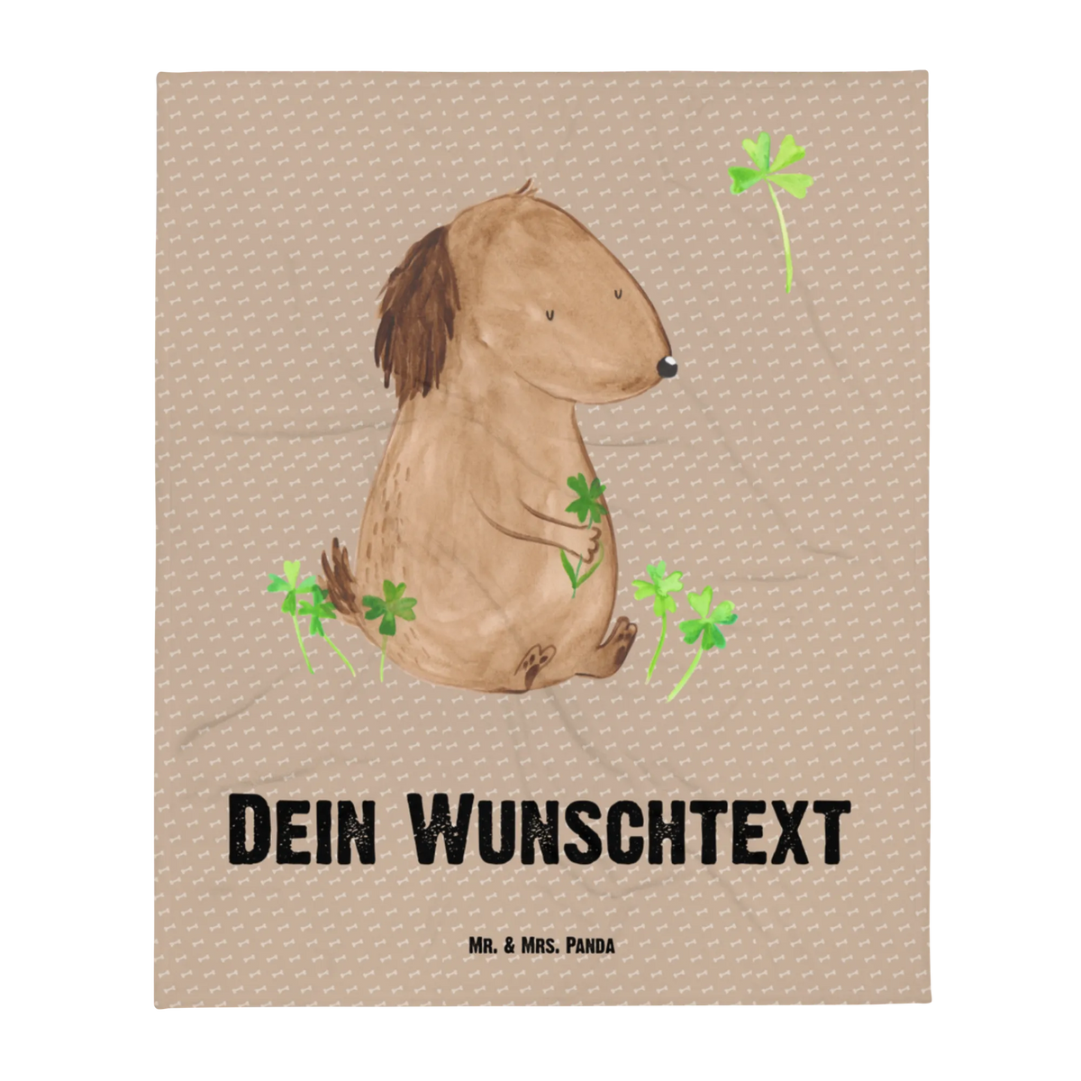 Personalised blanket Dog shamrock dog breed, mutt, hound, woof, dog mama, love dogs, love for dogs, dog decorative items, bag with dog print, funny gifts for dog owners, what do you give a dog lover, Christmas gifts for dogs, gifts for dogs, dog sayings, cloverleaf, mindfulness, self-love, lucky charm, new beginning, gift