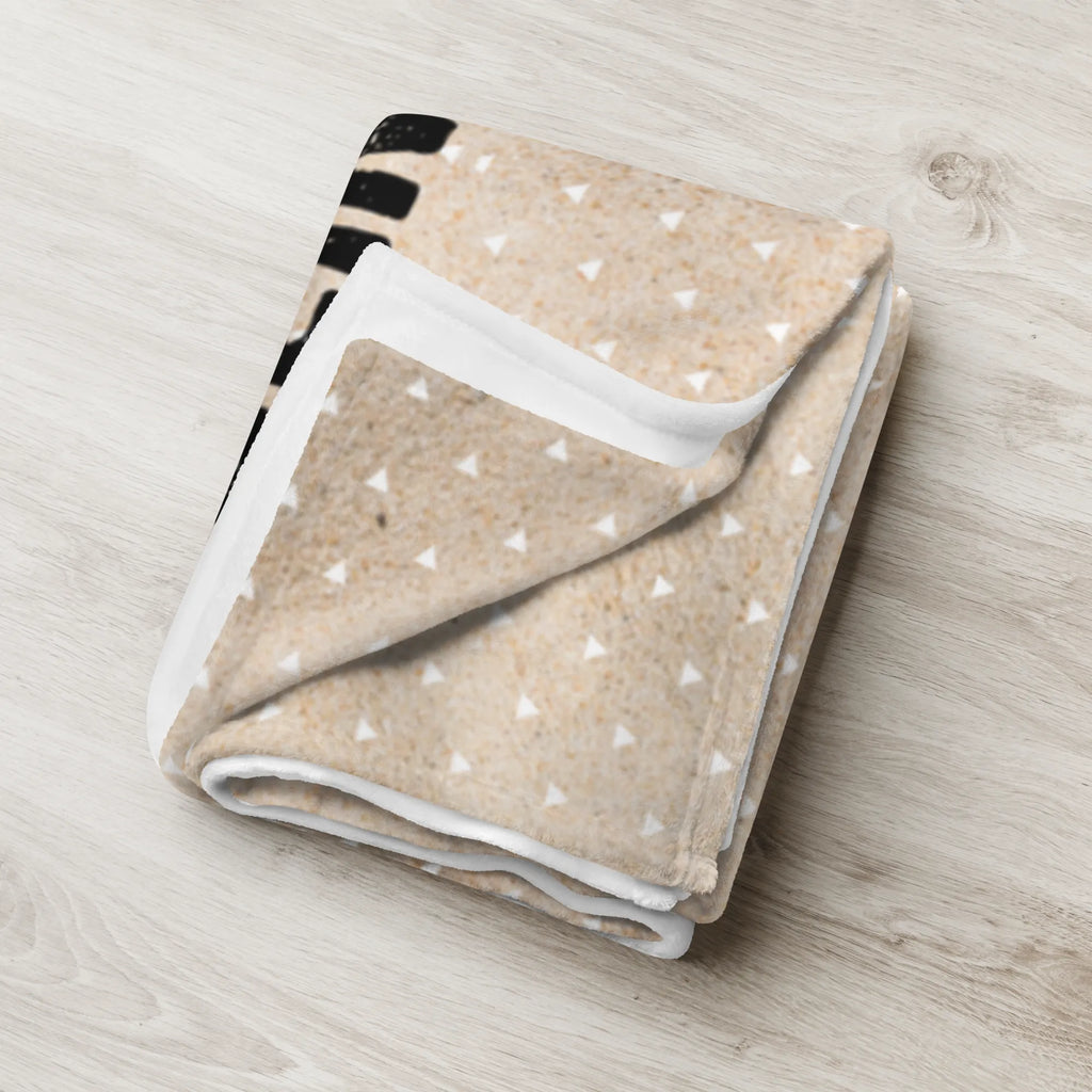 Personalizowany koc żyrafa dziecko Afryka, dzikie zwierzęta