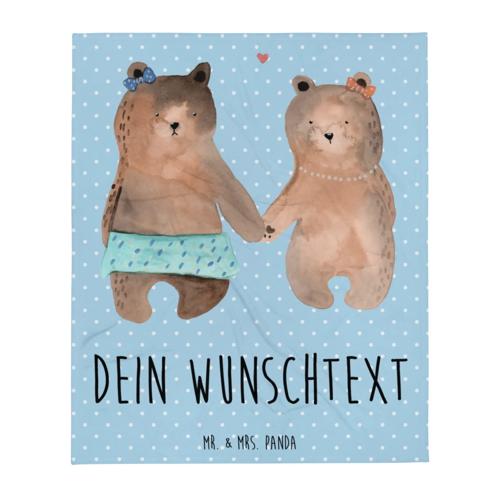 Personalisierte Decke Bär Freundin Decke bedrucken, Kuscheldecke bedrucken, Personalisierte Decke, Kuscheldecke mit Namen, Decke mit Namen, Bär, Teddy, Teddybär, Bär Freundin Beste Freund Liebe Liebesbeweis Verliebt Kumpel Kumpeliene