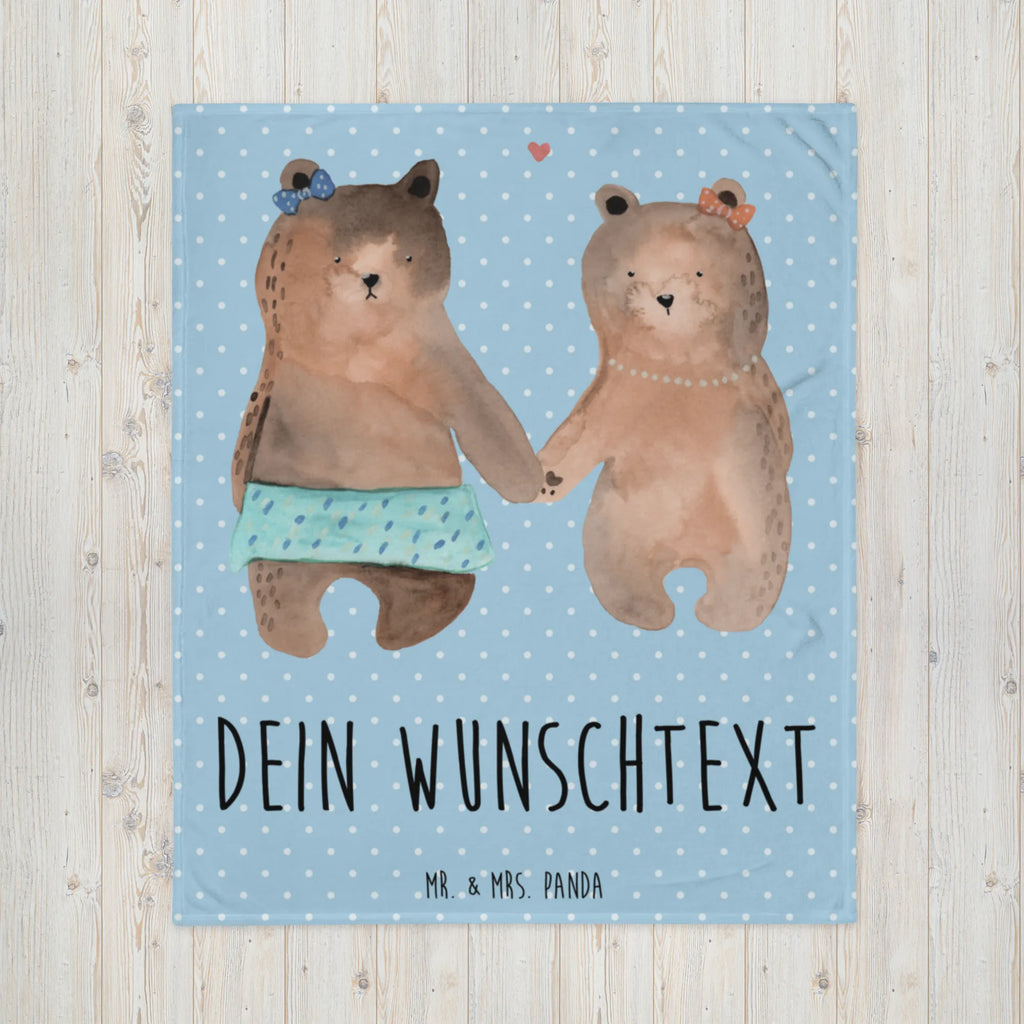 Personalisierte Decke Bär Freundin Decke bedrucken, Kuscheldecke bedrucken, Personalisierte Decke, Kuscheldecke mit Namen, Decke mit Namen, Bär, Teddy, Teddybär, Bär Freundin Beste Freund Liebe Liebesbeweis Verliebt Kumpel Kumpeliene