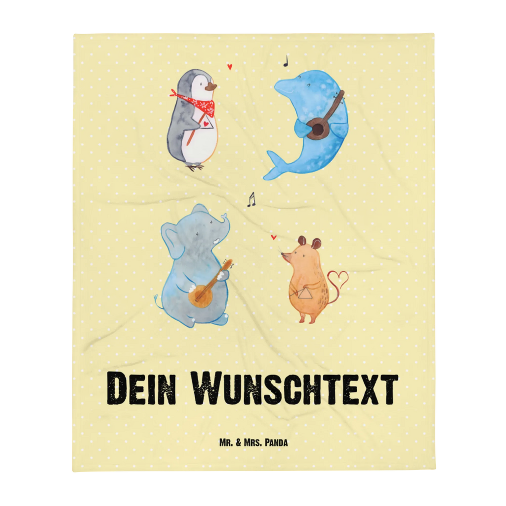 Personalised blanket Big tape blanket with name, personalized throw, photo blanket, personalized quilt, personalized fleece, custom printed blanket, monogrammed blanket, fleece blanket with name, custom blanket, custom throw blanket, small animals, cute, funny, cute animal motives, hand drawn, small world, funny sayings, good mood, happy, gifts, gift ideas, special gifts, animal lover, card, mouse, penguin, elephant, music, band, guitar, triangle, dolphin, dog, musicians