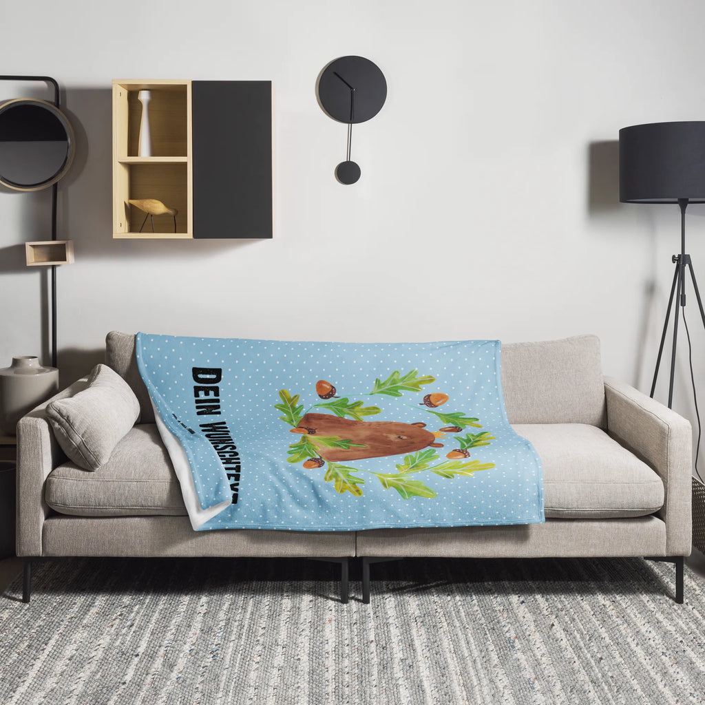 Personalisierte Decke Bär König Kuscheldecke bedrucken, Decke bedrucken, Personalisierte Decke, Decke mit Namen, Kuscheldecke mit Namen, Bär, Teddy, Teddybär, Papa, Daddy, Vatertag, weltbester Papa, Dad, Papi, Vater, Papa Bär, bester Vater, bester Papa