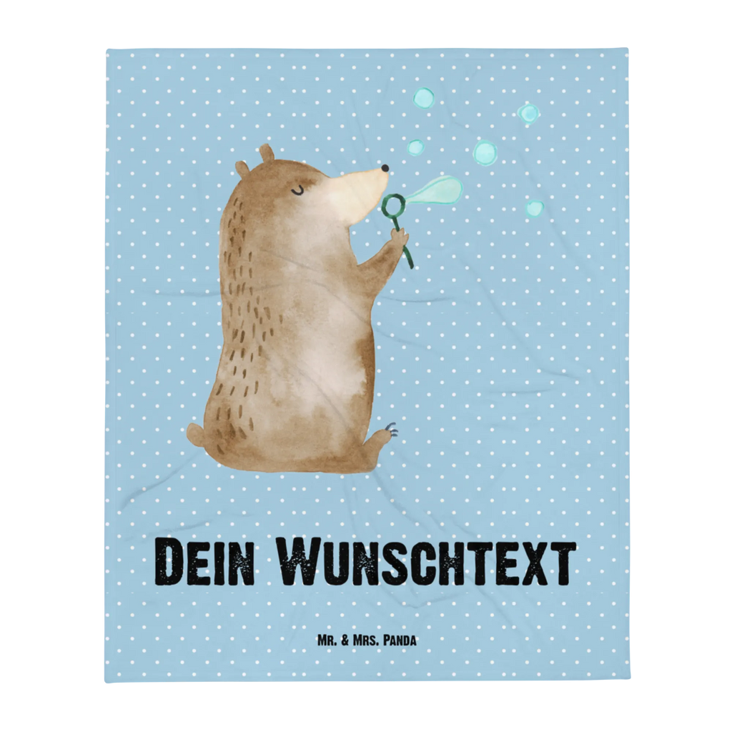 Personalised blanket bear soap bubbles monogrammed blanket, photo blanket, personalized fleece, custom printed blanket, custom blanket, custom throw blanket, fleece blanket with name, blanket with name, personalized quilt, personalized throw, bear, teddy, teddy bear, cuddly toy, Soap Bubbles Bear Funny Being Happy Sad Happy