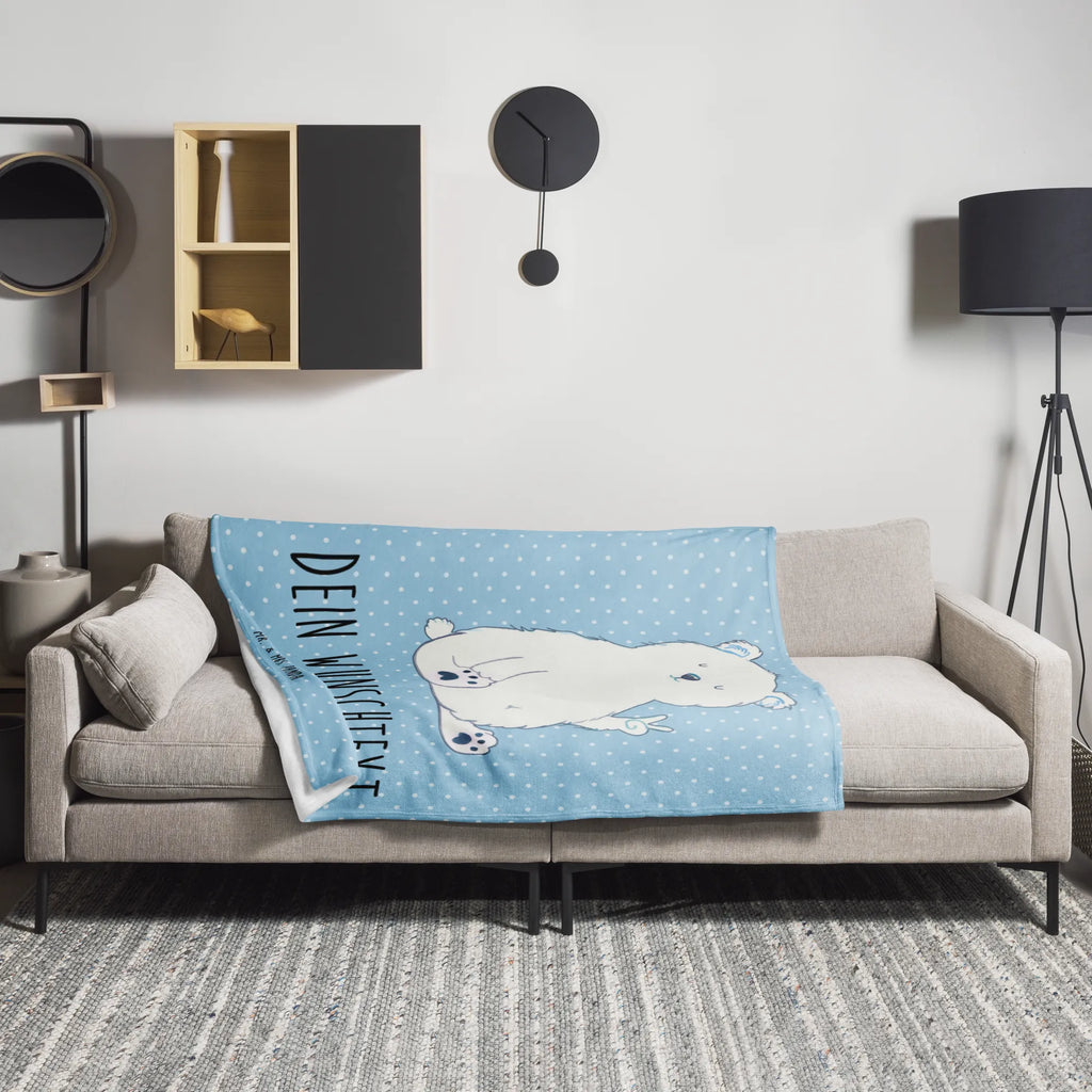 Personalised blanket Icebear Lazy custom blanket, personalized quilt, blanket with name, monogrammed blanket, fleece blanket with name, personalized throw, photo blanket, custom printed blanket, personalized fleece, custom throw blanket, bear, teddy, teddy bear, cuddly toy, Polar bear, lazy, relaxing, work, workplace, North Pole, office, office job, home office