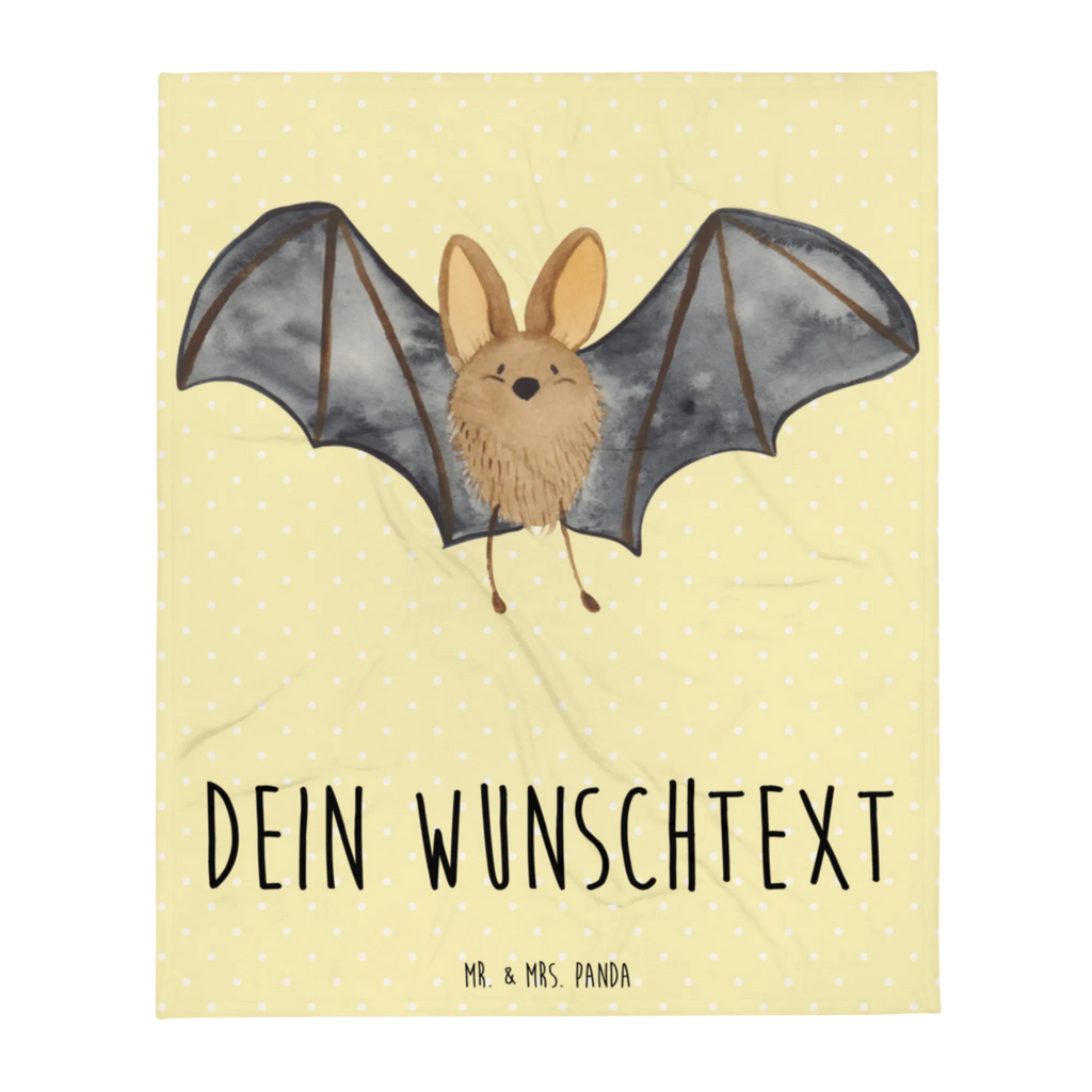 Personalised blanket bat wing monogrammed blanket, fleece blanket with name, blanket with name, custom printed blanket, custom throw blanket, personalized throw, personalized fleece, custom blanket, photo blanket, personalized quilt, small animals, cute, funny, cute animal motives, hand drawn, small world, funny sayings, good mood, happy, gifts, gift ideas, special gifts, animal lover, card