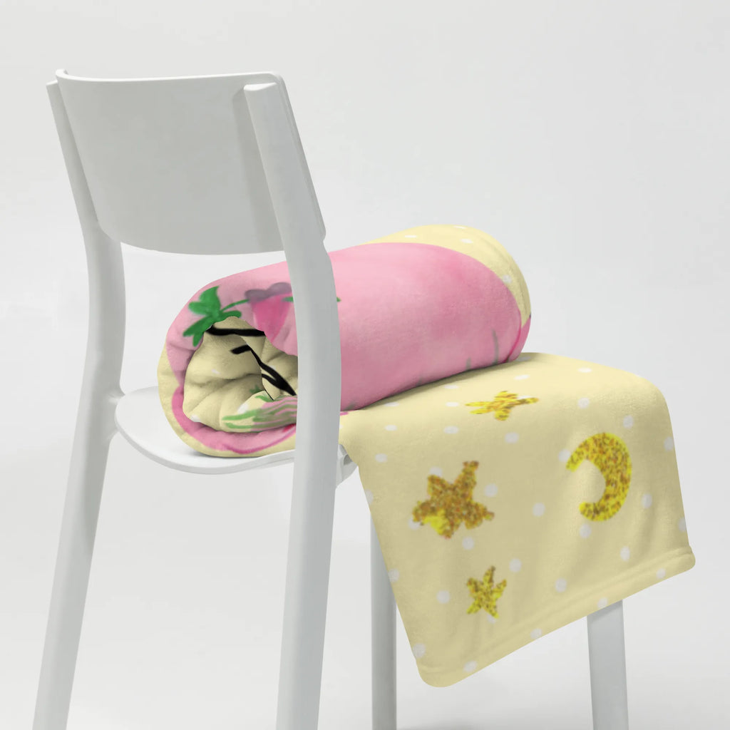 Personalisierte Decke Glücksschwein Kuscheldecke bedrucken, Decke mit Namen, Decke bedrucken, Kuscheldecke mit Namen, Personalisierte Decke, Tiermotive, Gute Laune, lustige Sprüche, Tiere, Schweinchen, Schwein, Sterne, Träume, Glücksbringer, Motivation, Ziele, Sernchen, Glücksschwein. Glück