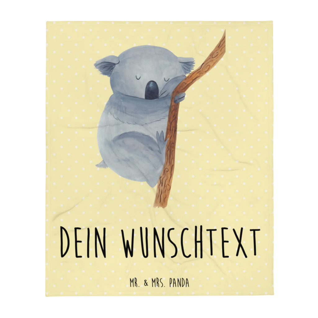 Personalised blanket koala personalized throw, fleece blanket with name, custom printed blanket, personalized quilt, custom blanket, personalized fleece, custom throw blanket, photo blanket, monogrammed blanket, blanket with name, small animals, cute, funny, cute animal motives, hand drawn, small world, funny sayings, good mood, happy, gifts, gift ideas, special gifts, animal lover, card, sleeping, koala bear, Koala, bedroom, dreamland, dream, bear