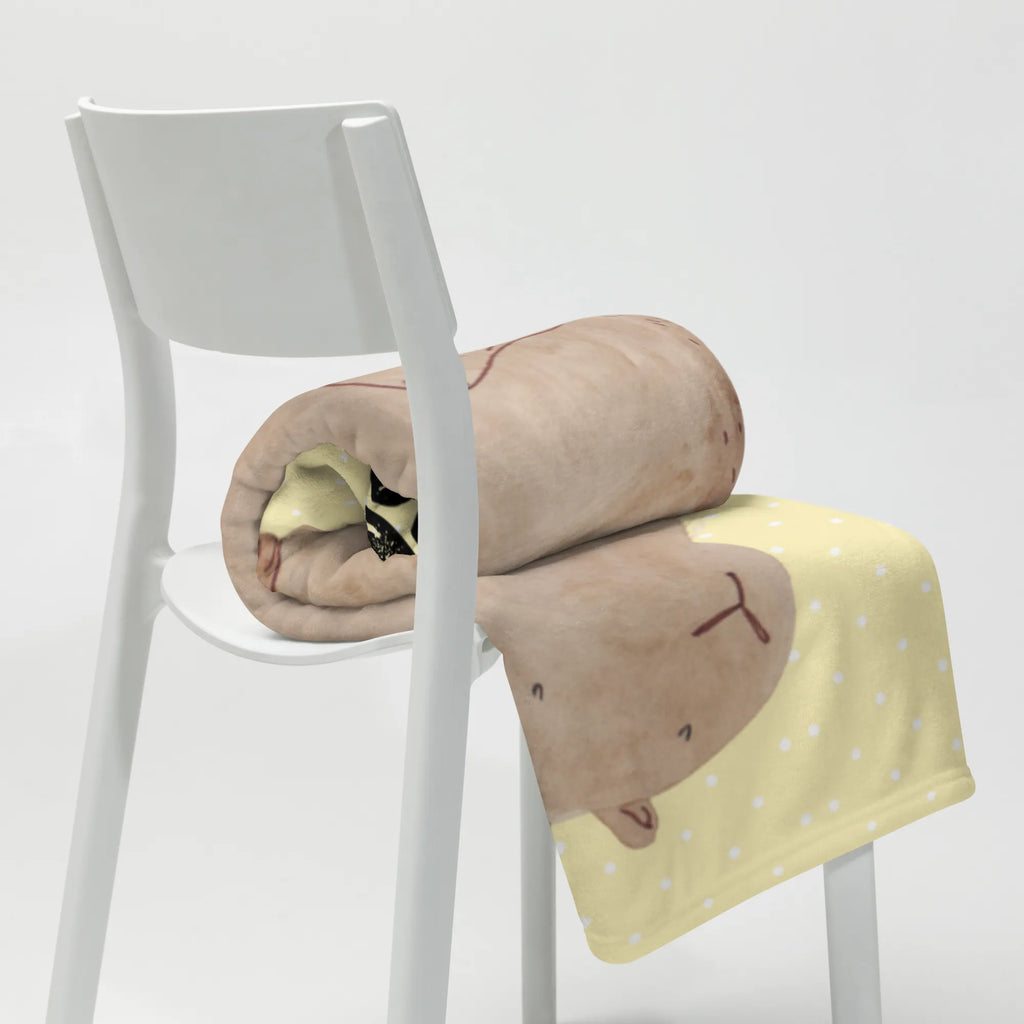 Personalizowany koc Świstak Motywy zwierzęce, dobra energia, zabawne powiedzonka, zwierzęta