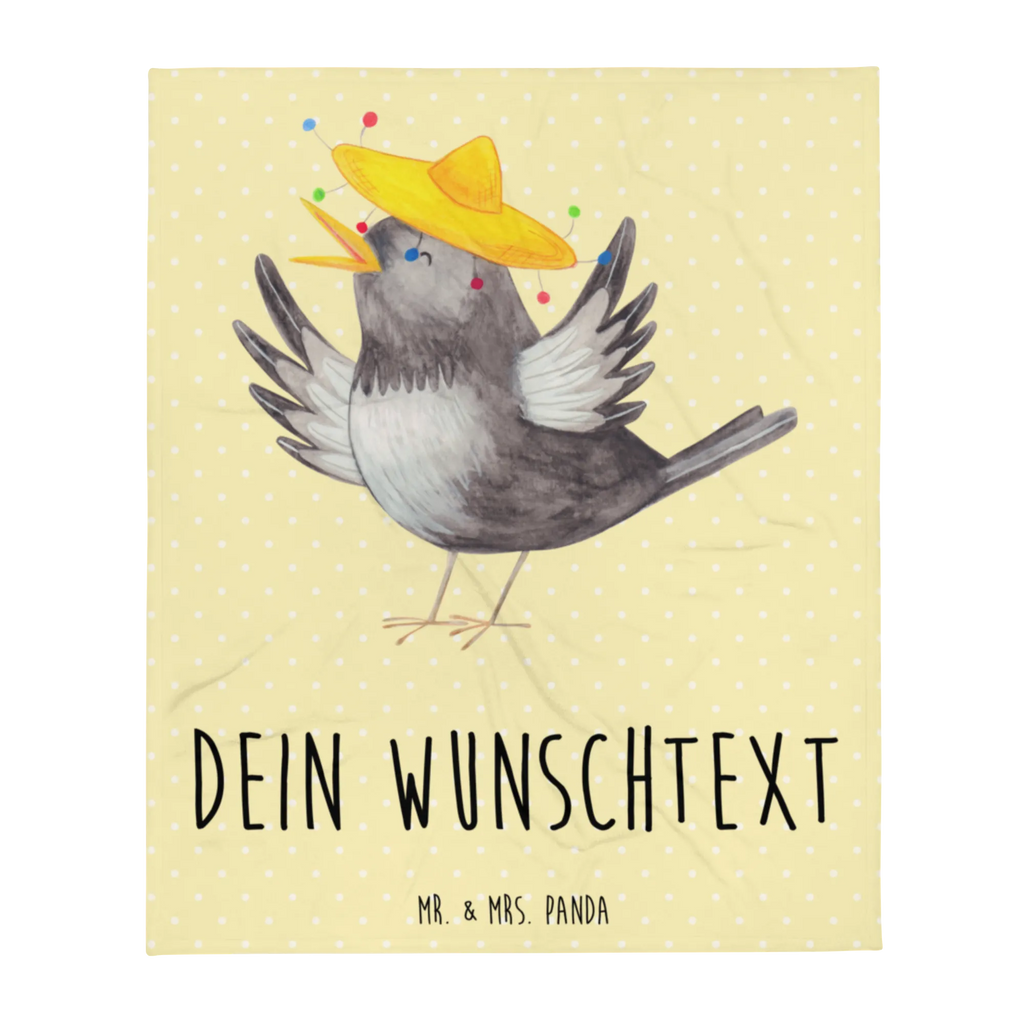 Personalisierte Decke Rabe mit Sombrero Kinderdecke, Decke Bedrucken, Fleecedecke, Decke mit Namen, Gemütlich, Kuscheldecke mit Namen, Schmusedecke, Teddydecke, Wohnzimmerdecke, Dekodecke, Kuscheldecke XXL, Kuschelfleecedecke, Jahrestagsgeschenk, Entspannen, Mikrofaser Decke, Weihnachtsgeschenk, Dekoration, Personalisierte Decke, Kuscheldecke Bedrucken, Lustige Sprüche, Tiere, Tiermotive, Gute Laune, Froh, Glück Spruch, Spruch Positiv, Vogel, glücklich sein, Rabe, Vögel, Elster, Motivation, Fröhlich sein