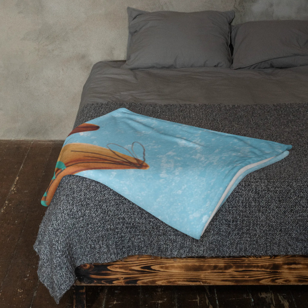 Personalisierte Decke Rotkehlchen Weihnachten Decke mit Namen, Kuscheldecke mit Namen, Kuscheldecke bedrucken, Decke bedrucken, Personalisierte Decke, Winter, Weihnachten, Weihnachtsdeko, Nikolaus, Advent, Heiligabend, Wintermotiv, Weihnachtsgruß, Weihnachtsmotiv, xmas, Vogel, Frohe Weihnachten