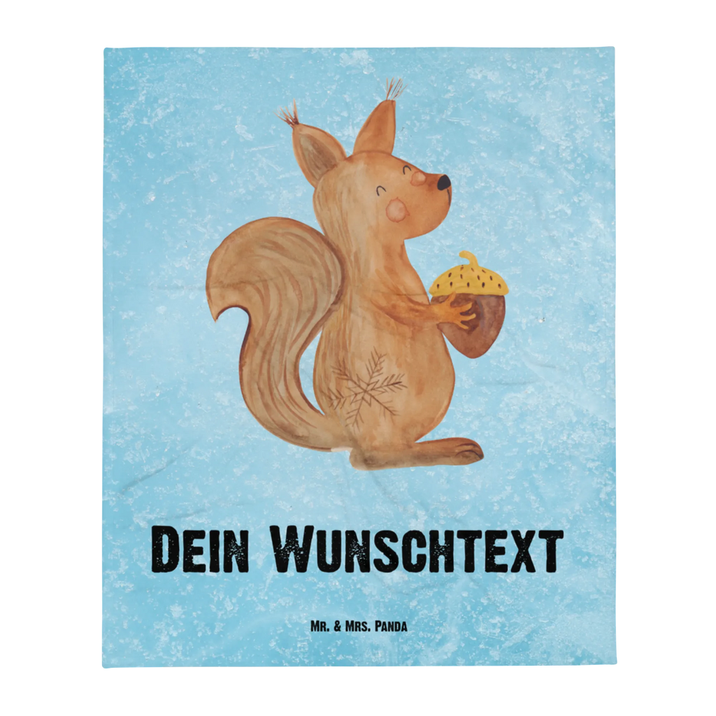 Personalisierte Decke Eichhörnchen Weihnachten Kuscheldecke mit Namen, Decke mit Namen, Personalisierte Decke, Kuscheldecke bedrucken, Decke bedrucken, Winter, Weihnachten, Weihnachtsdeko, Nikolaus, Advent, Heiligabend, Wintermotiv, Weihnachtsmotiv, Guten Rutsch, Frohe Weihnachten, Vogel, Frohes neues Jahr, Neujahr, Weihnachtsgruß