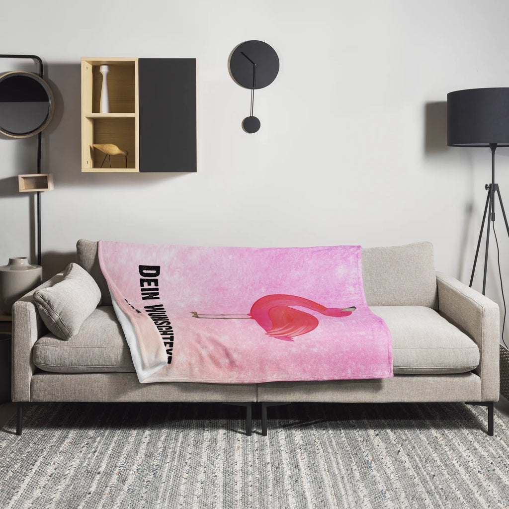 Personalisierte Decke Flamingo stolz Personalisierte Decke, Decke bedrucken, Decke mit Namen, Kuscheldecke bedrucken, Kuscheldecke mit Namen, Flamingo, Tochter, beste Freundin, stolz, Freude, Schwester, Selbstliebe, Mama, Freundin, Selbstakzeptanz