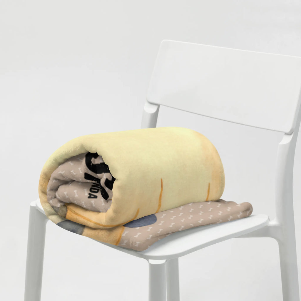 Personalizowany koc Mops Pies, motyw psa, zwierzę domowe, rasa psa, miłośnik zwierząt, właściciel psa, powiedzenia