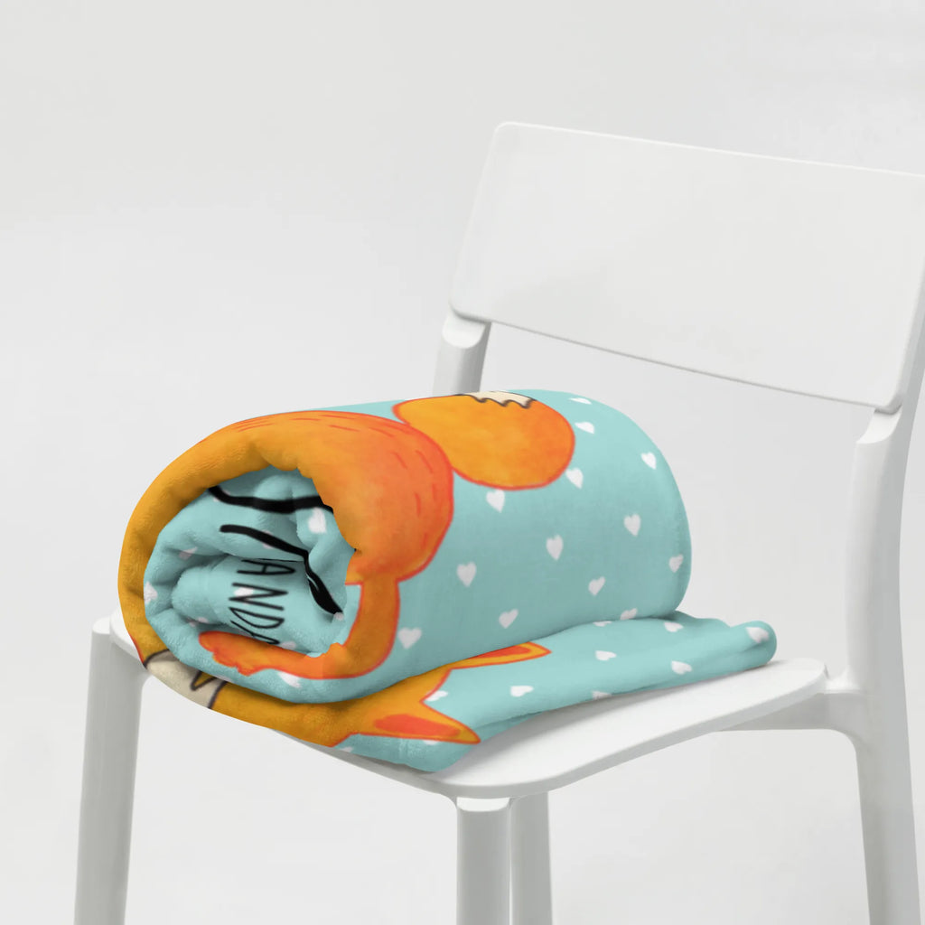 Personalised blanket Fox Lantern monogrammed blanket, custom printed blanket, blanket with name, custom blanket, custom throw blanket, personalized fleece, personalized throw, personalized quilt, fleece blanket with name, photo blanket, fox, foxes, forest wildlife, clever as a fox, animal lover, Lantern parade, Cheer up, Fox, Lovesickness Spell, Saint Martin, Foxes, Caesar Otto Hugo Flaischlen, Lantern, Spell comforting