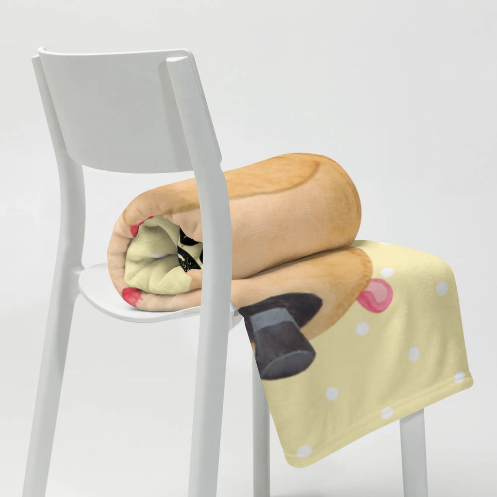 Personalizowany koc Chomik kapelusz Motywy zwierzęce, dobra energia, zabawne powiedzonka, zwierzęta