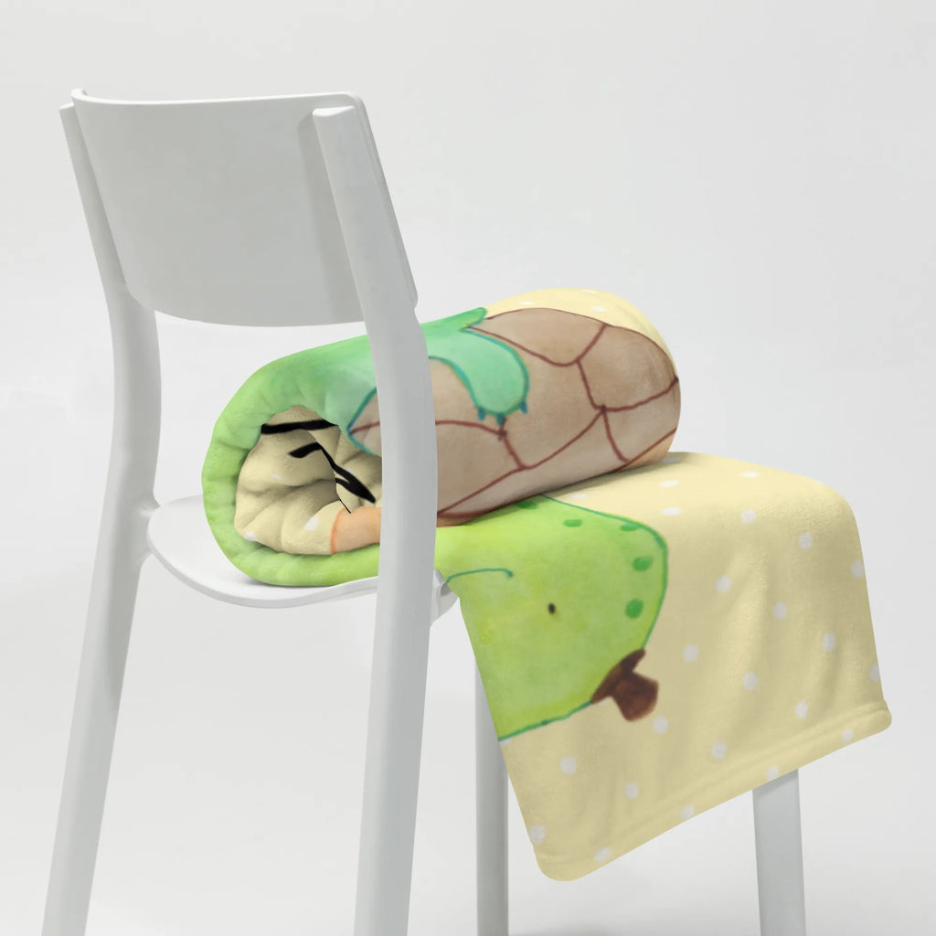 Personalisierte Decke Schildkröte pausiert Kuscheldecke bedrucken, Kuscheldecke mit Namen, Personalisierte Decke, Decke bedrucken, Decke mit Namen, Schildkröte, Entschleunigen, achtsam, Achtsamkeit