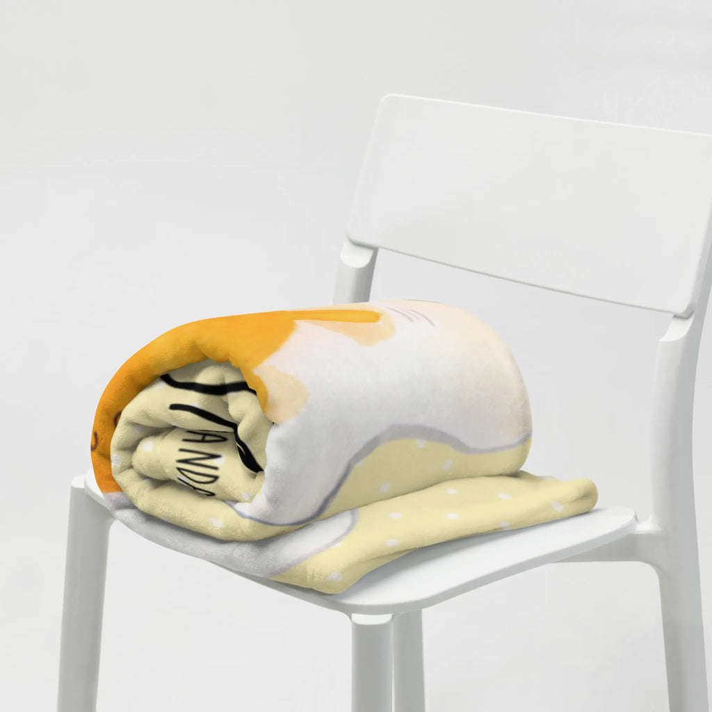 Personalised blanket Fried egg egg custom throw blanket, custom printed blanket, custom blanket, photo blanket, fleece blanket with name, monogrammed blanket, blanket with name, personalized fleece, personalized throw, personalized quilt, small animals, cute, funny, cute animal motives, hand drawn, small world, funny sayings, good mood, happy, gifts, gift ideas, special gifts, animal lover, card, Egg, nice, day, love, fried egg