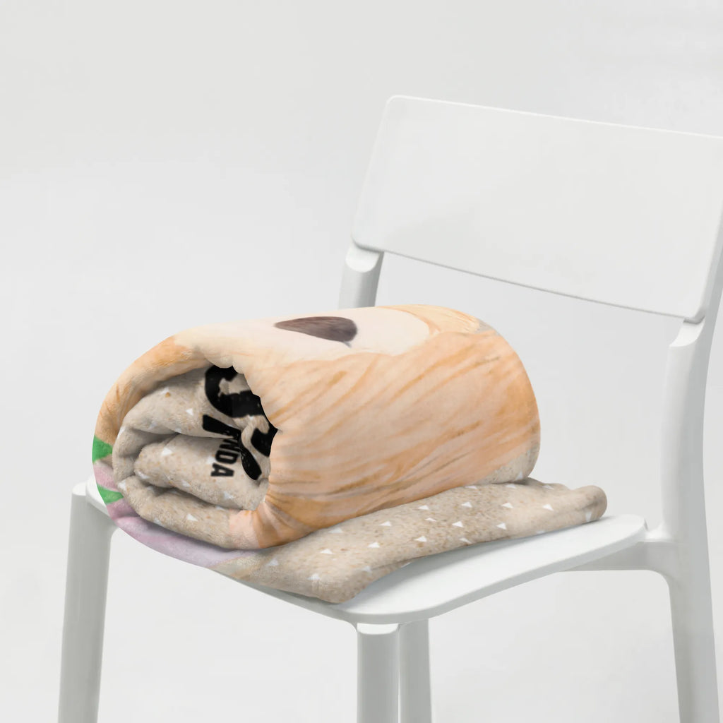 Personalised blanket desert fox Flower custom throw blanket, monogrammed blanket, personalized quilt, photo blanket, personalized fleece, blanket with name, custom blanket, personalized throw, custom printed blanket, fleece blanket with name, Africa, desert fox, happy, wreath of flowers, desert, flowers