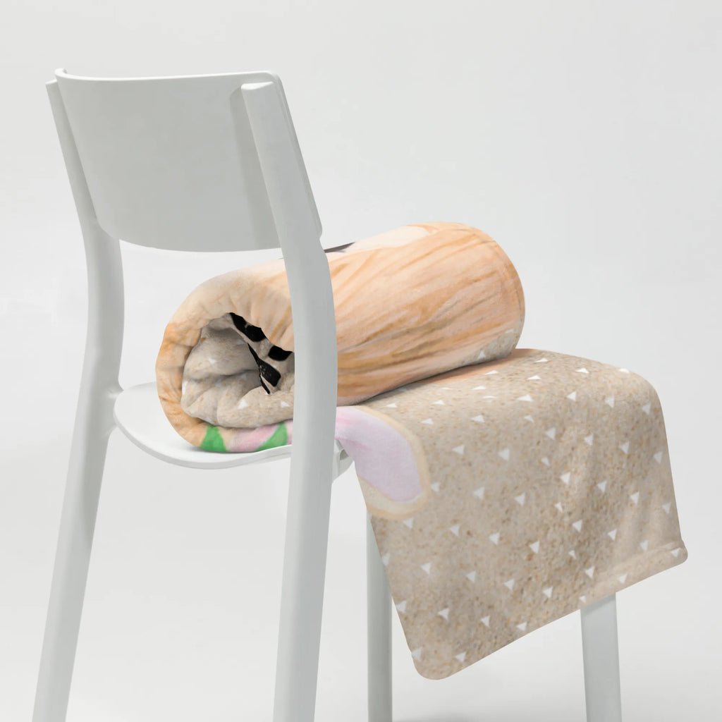 Personalised blanket desert fox Flower custom throw blanket, monogrammed blanket, personalized quilt, photo blanket, personalized fleece, blanket with name, custom blanket, personalized throw, custom printed blanket, fleece blanket with name, Africa, desert fox, happy, wreath of flowers, desert, flowers