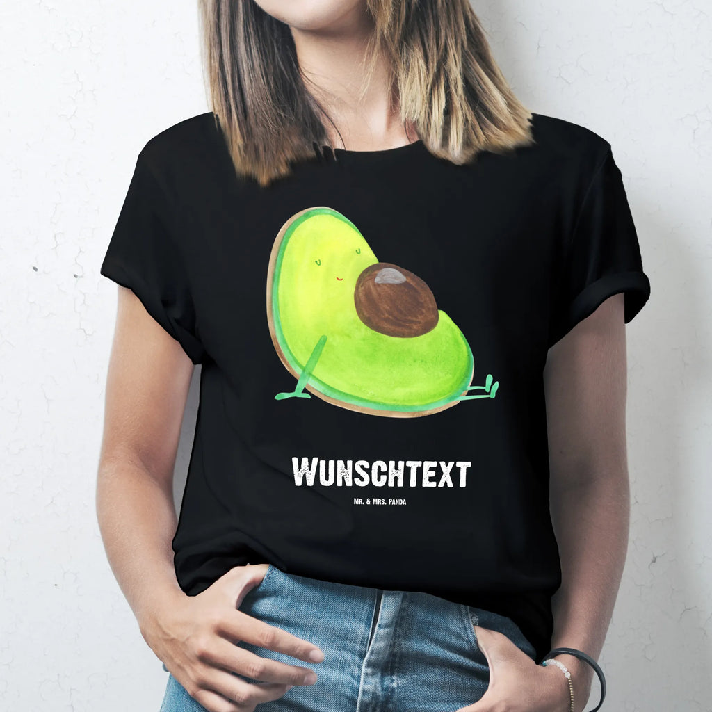 Rozmiar L Personalizowana koszulka Awokado ciąża Bedrucken, Wunschtext, T-Shirt Personalisiert, T-Shirt mit Aufruck, T-Shirt mit Namen, Avocado, Veggie, Vegan, Gesund, Schwangerschaft, Schwanger, Babyparty, Babyshower