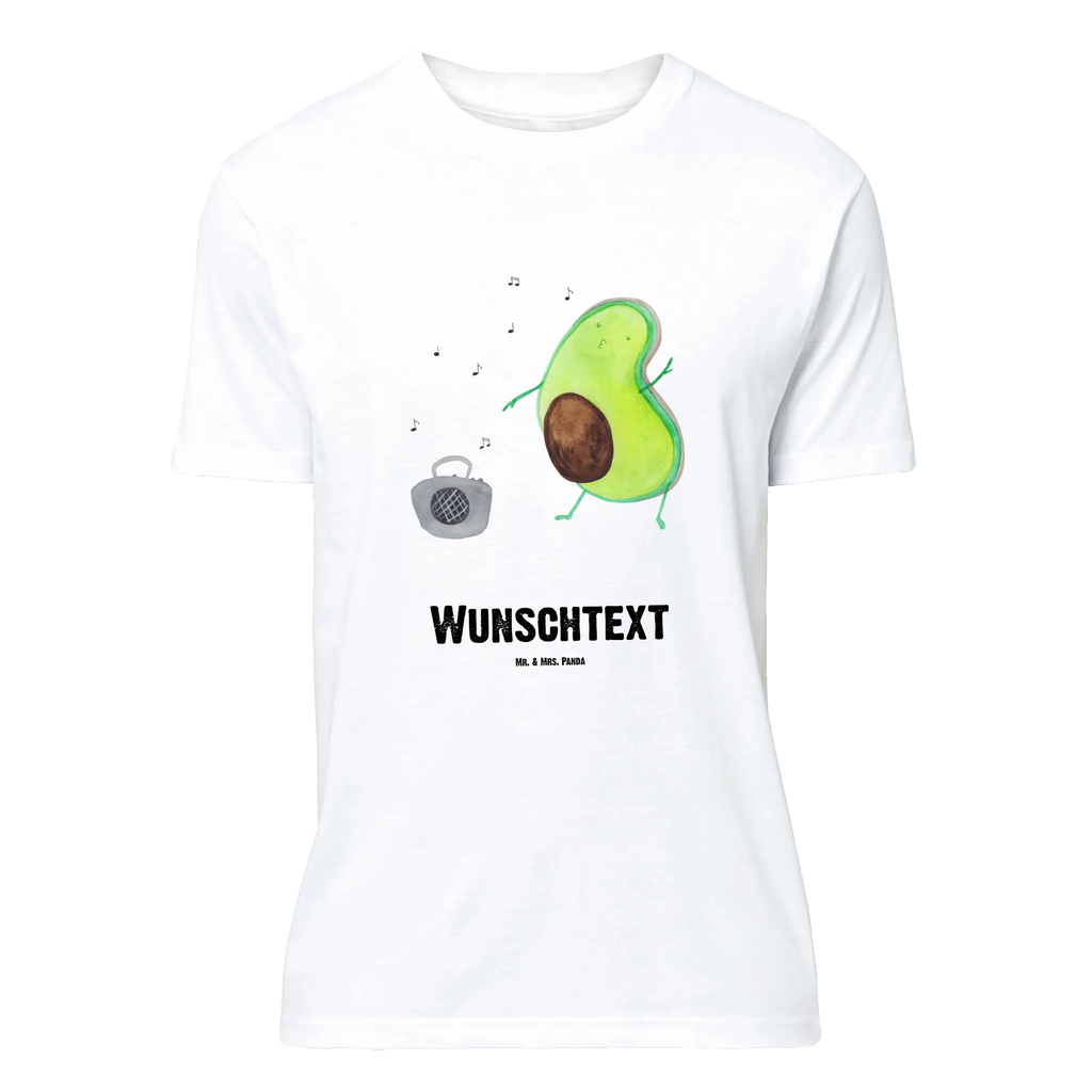 Rozmiar L Personalizowana koszulka Awokado tańczyć T-Shirt mit Namen, Bedrucken, Wunschtext, T-Shirt mit Aufruck, T-Shirt Personalisiert, Veggie, Vegan, Avocado, Gesund