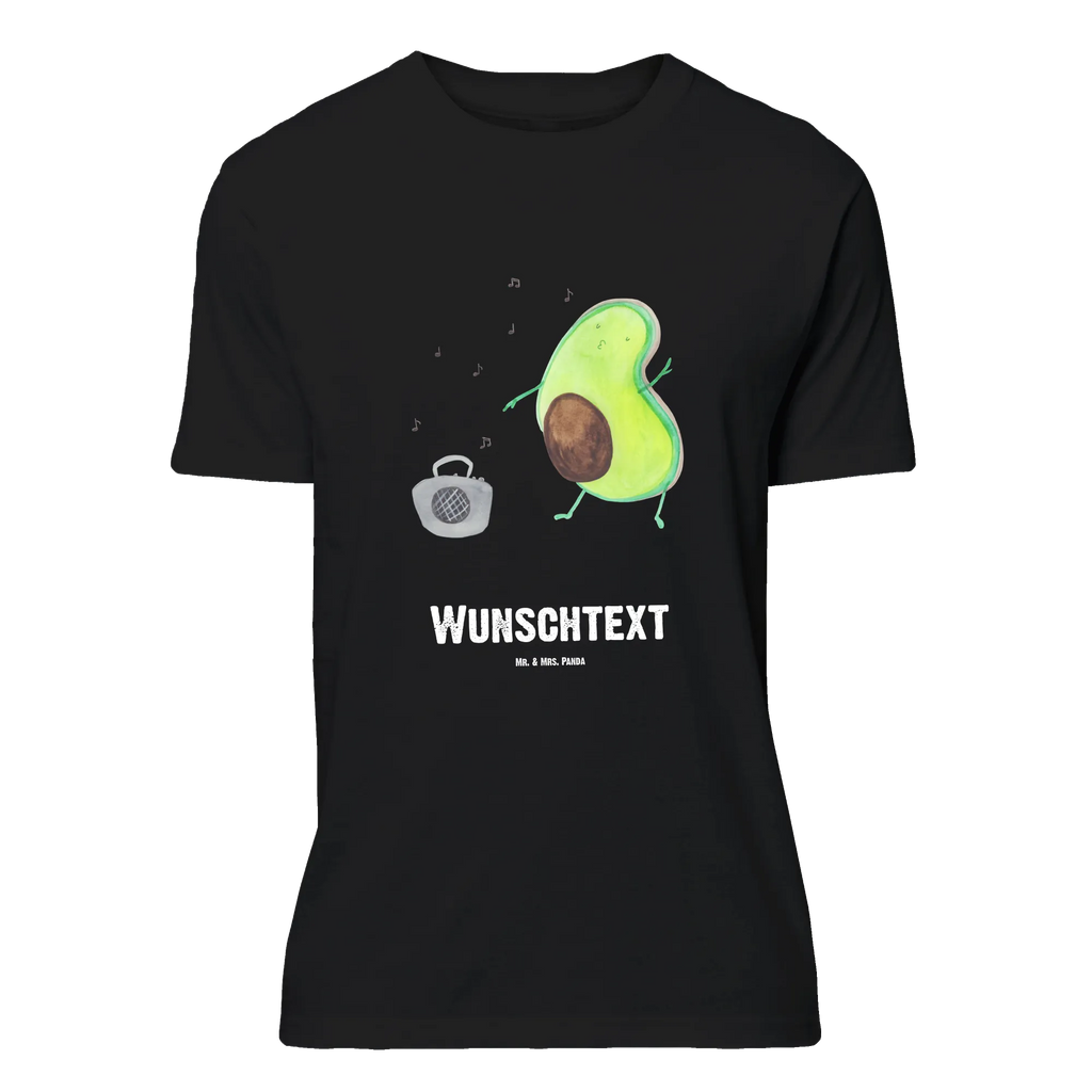 Rozmiar L Personalizowana koszulka Awokado tańczyć T-Shirt mit Namen, Bedrucken, Wunschtext, T-Shirt mit Aufruck, T-Shirt Personalisiert, Veggie, Vegan, Avocado, Gesund