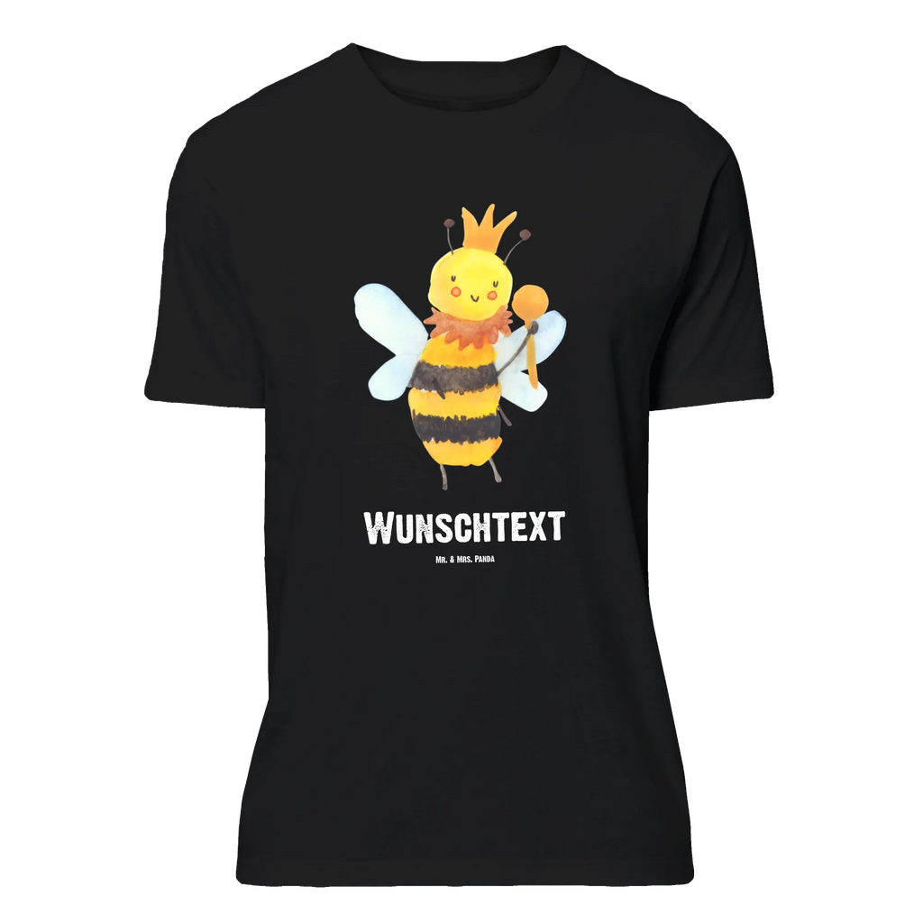 Personalisiertes T-Shirt Biene König Frauen, Wunschtext, T-Shirt mit Namen, T-Shirt Personalisiert, T-Shirt mit Aufruck, Bedrucken, Männer, Biene, Wespe, Hummel