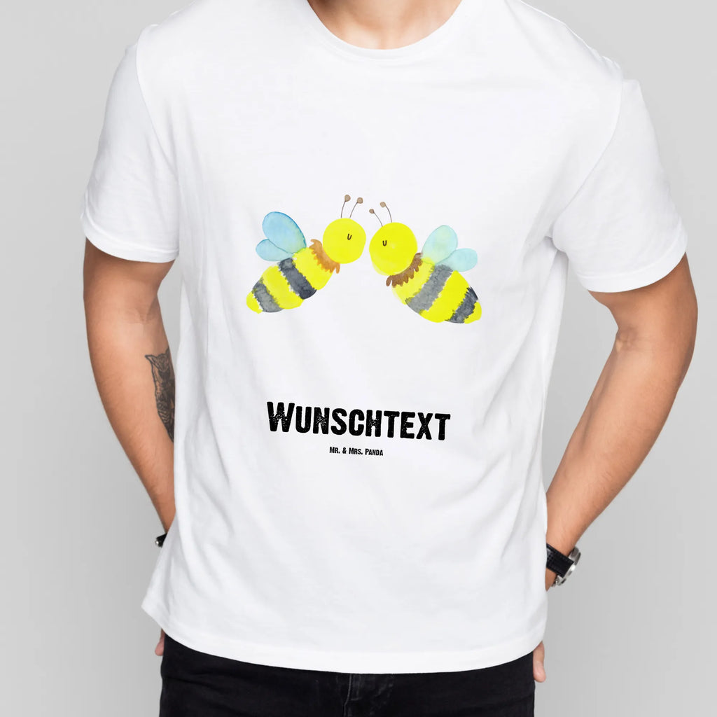 Personalisiertes T-Shirt Biene Liebe T-Shirt mit Aufruck, Bedrucken, T-Shirt Personalisiert, T-Shirt mit Namen, Wunschtext, Hummel, Biene, Wespe