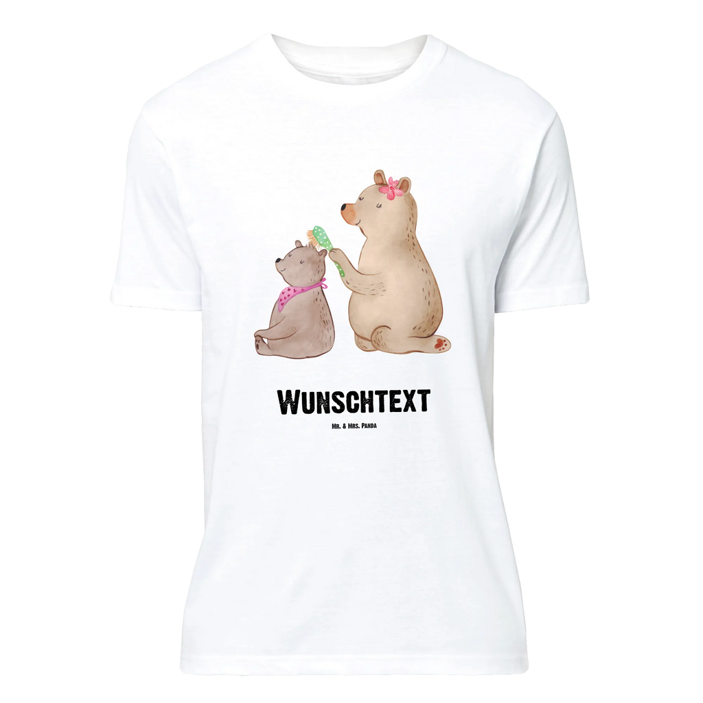 Personalisiertes T-Shirt Bär mit Kind T-Shirt mit Aufruck, T-Shirt Personalisiert, T-Shirt mit Namen, Oma, Muttertag, Papa, Vatertag, Opa, Bruder, Schwester, Mama, Familie, Geschenk, Mutti, Mutter