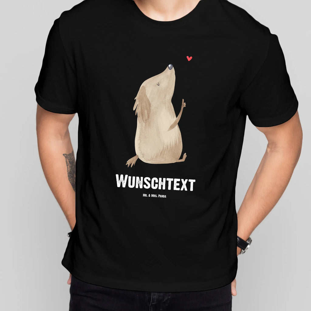 Rozmiar L Personalizowana koszulka Pies miłość Bedrucken, T-Shirt mit Aufruck, Wunschtext, T-Shirt Personalisiert, T-Shirt mit Namen, Hundemotiv, Hund, Sprüche, Hunderasse, Hundebesitzer, Haustier, Tierliebhaber, Hunde, Hundeliebe, Frauchen, Liebe, Hundeglück