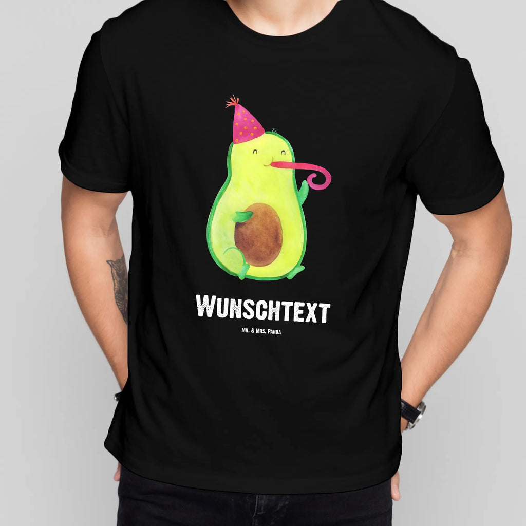 Rozmiar L Personalizowana koszulka Awokado Czas na imprezę T-Shirt Personalisiert, T-Shirt mit Namen, Bedrucken, T-Shirt mit Aufruck, Wunschtext, Avocado, Veggie, Vegan, Gesund