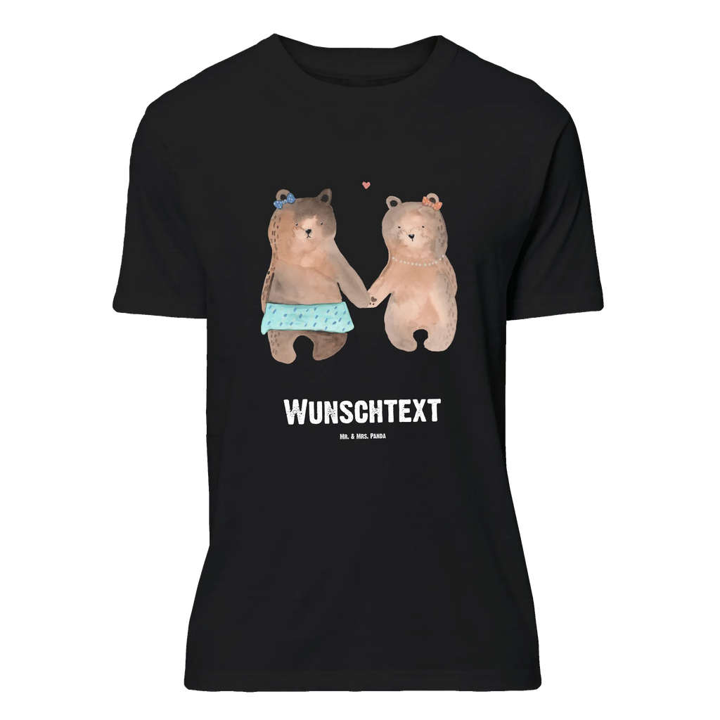Personalisiertes T-Shirt Bär Freundin Wunschtext, T-Shirt Personalisiert, T-Shirt mit Namen, T-Shirt mit Aufruck, Bedrucken, Teddybär, Teddy, Bär, Bär Freundin Beste Freund Liebe Liebesbeweis Verliebt Kumpel Kumpeliene