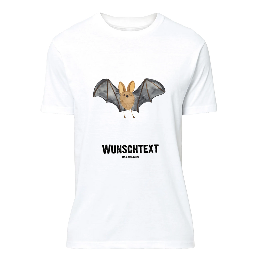 Personalisiertes T-Shirt Fledermaus Flügel Bedrucken, T-Shirt mit Aufruck, T-Shirt mit Namen, T-Shirt Personalisiert, Wunschtext, Lustige Sprüche, Gute Laune, Tiere, Tiermotive