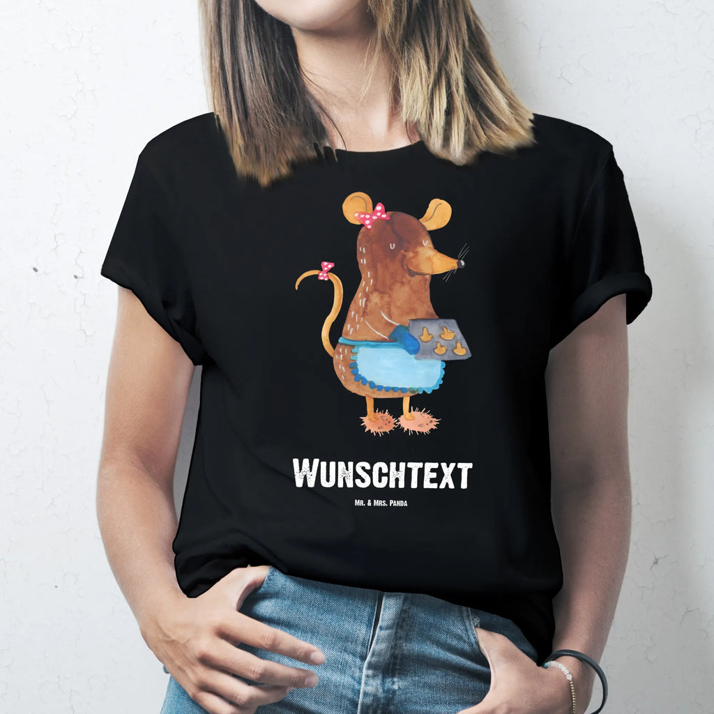 Rozmiar L Personalizowana koszulka Mysz ciastka T-Shirt Personalisiert, Wunschtext, T-Shirt mit Aufruck, T-Shirt mit Namen, Bedrucken, Nikolaus, Weihnachtsdeko, Winter, Heiligabend, Advent, Wintermotiv, Weihnachten, Backen, Maus, Weihnachtsbäckerei, Plätzchen, Kekse, Weihnachtskekse, Chaosqueen