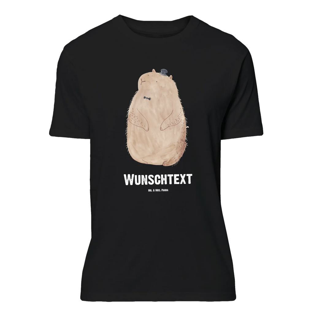 Personalisiertes T-Shirt Murmeltier Bedrucken, Wunschtext, T-Shirt mit Aufruck, T-Shirt mit Namen, T-Shirt Personalisiert, Lustige Sprüche, Gute Laune, Tiere, Tiermotive, Respekt, Anstand, Knigge, Murmeltier, Fröhlichkeit, Freundlichkeit
